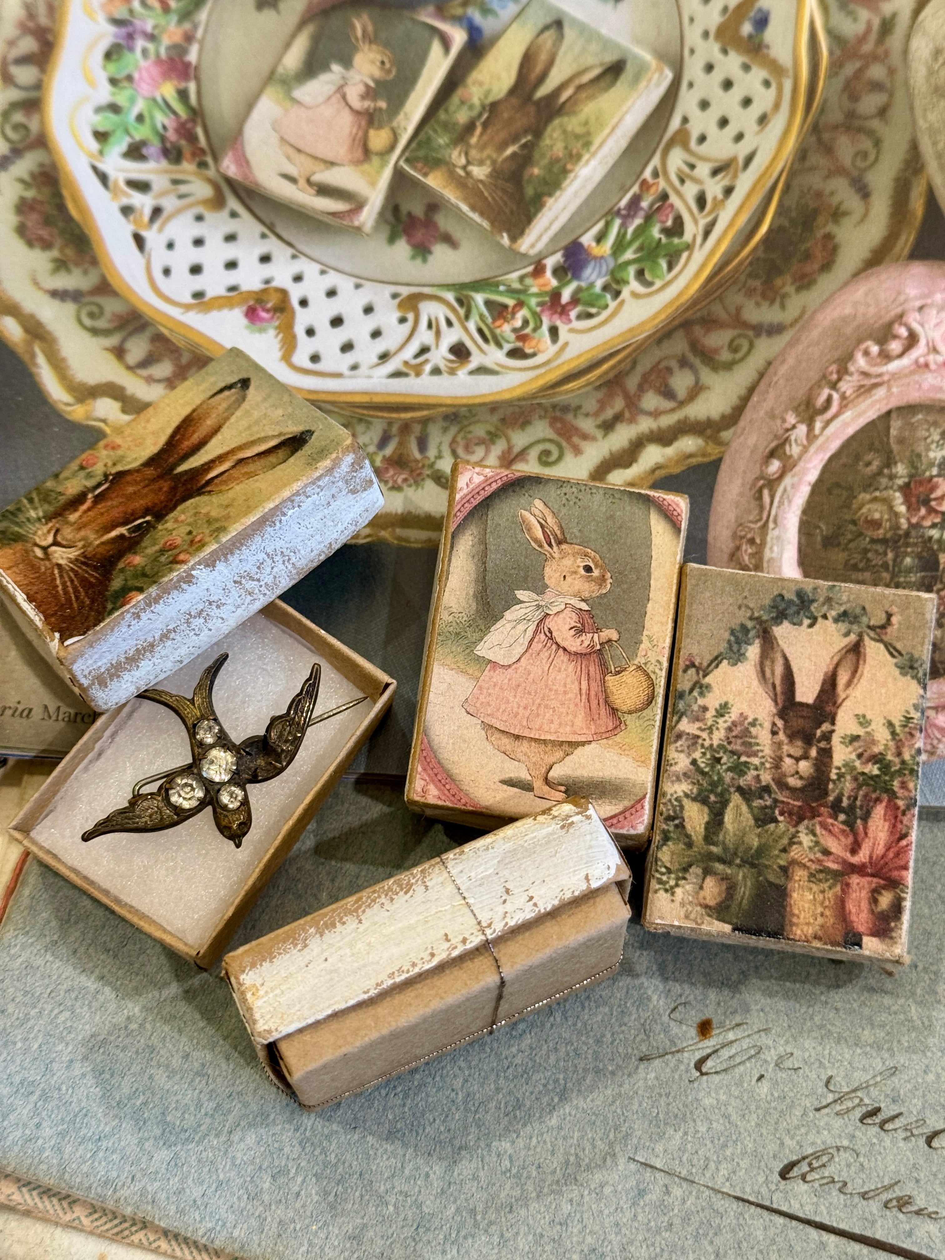 Paper Boxes as seen in Victoria Magazine