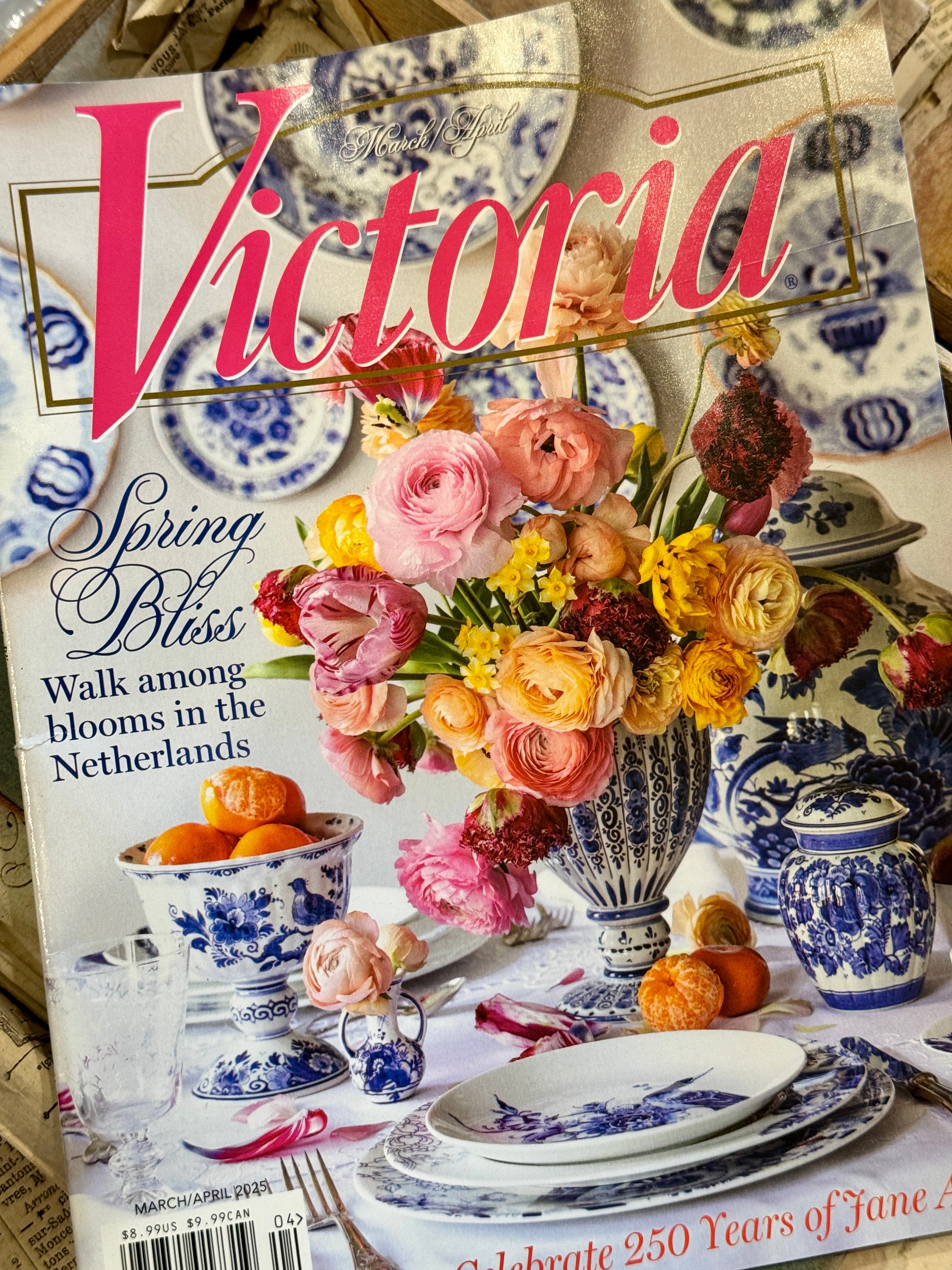 Paper Boxes as seen in Victoria Magazine