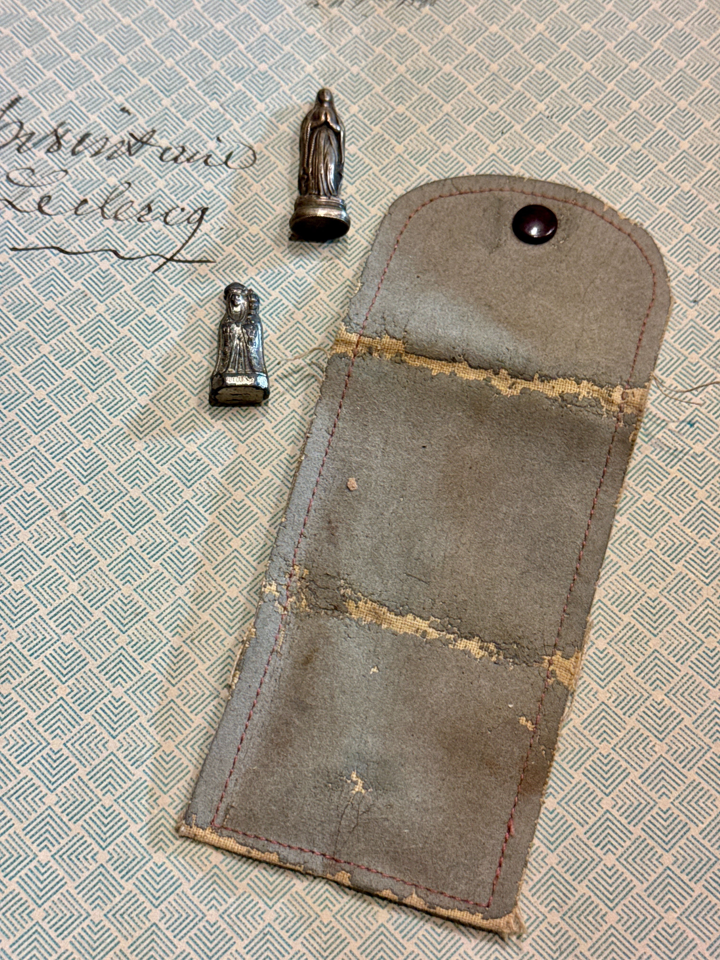 Antique and Vintage French Pocket Shrines