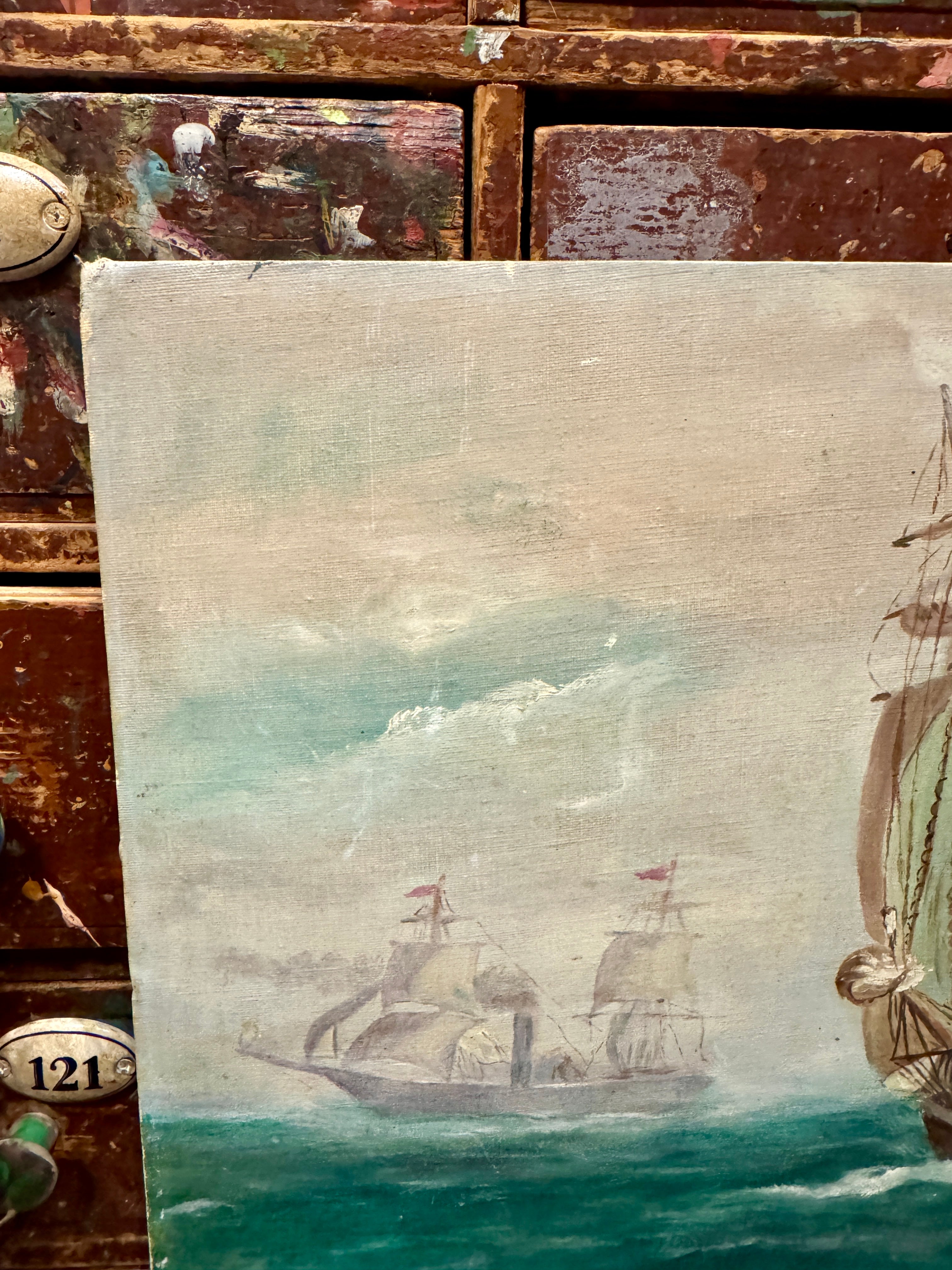 1800s Nautical Painting