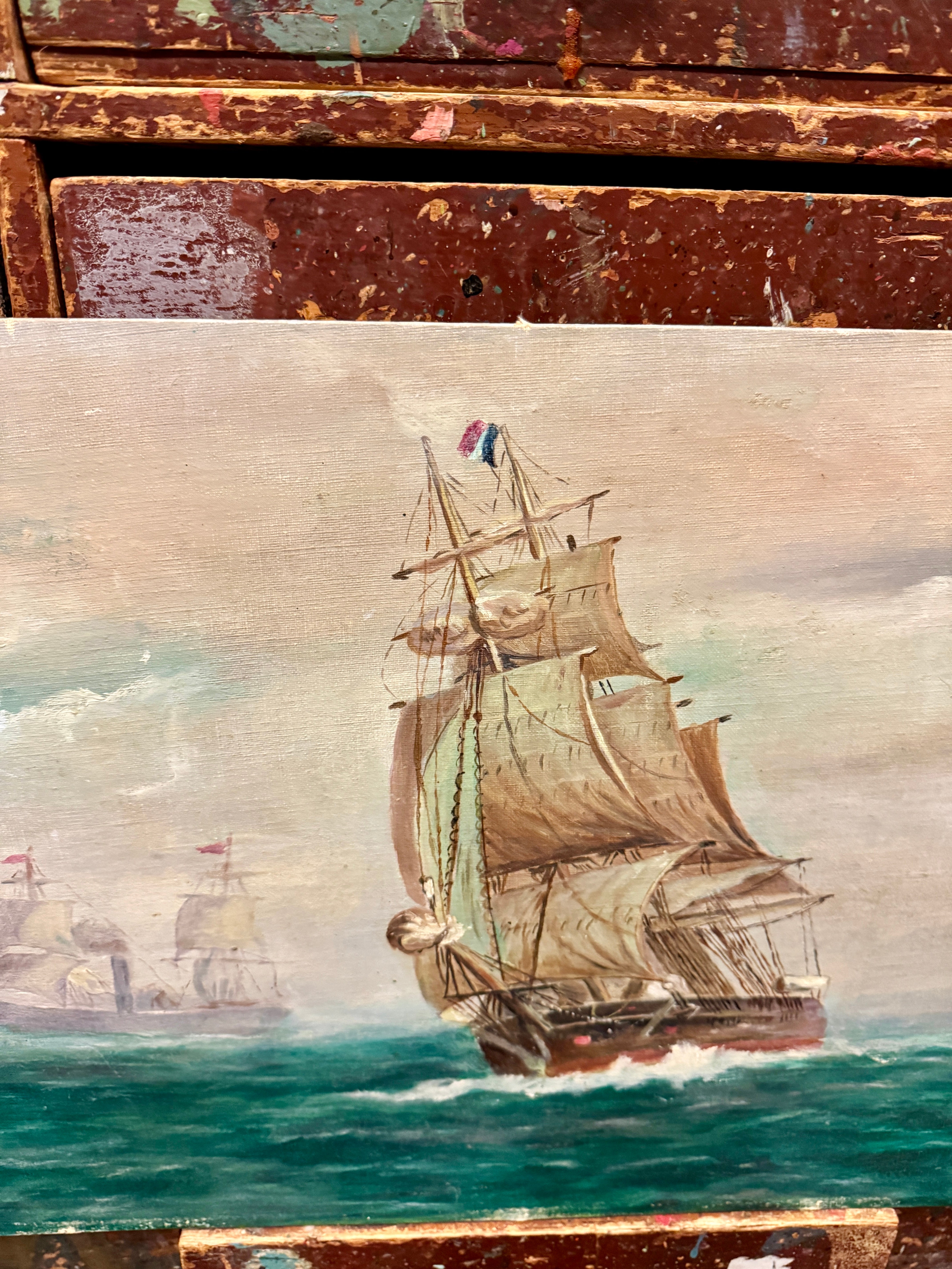 1800s Nautical Painting