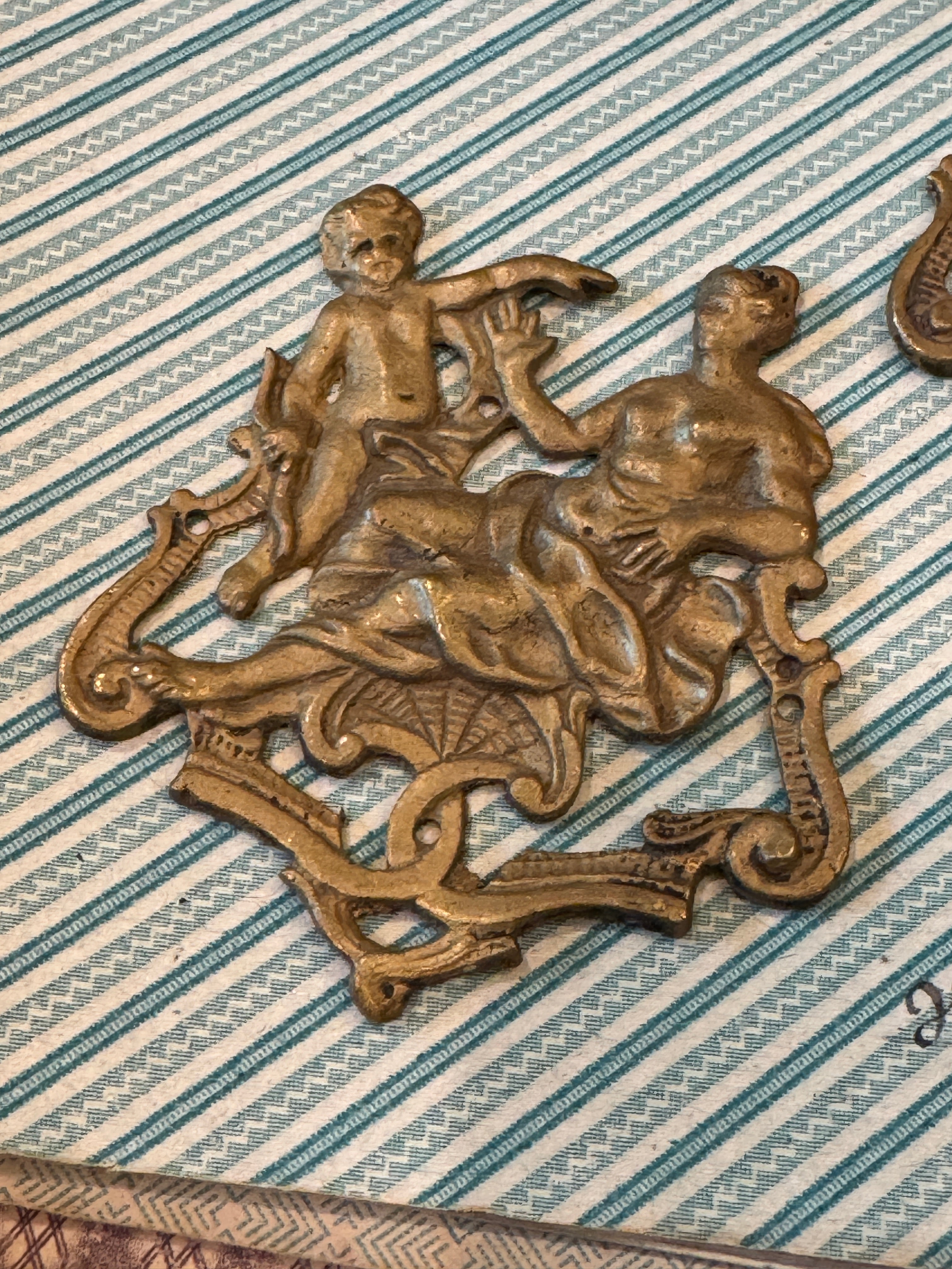 Antique 1800s Ormolu Mounts