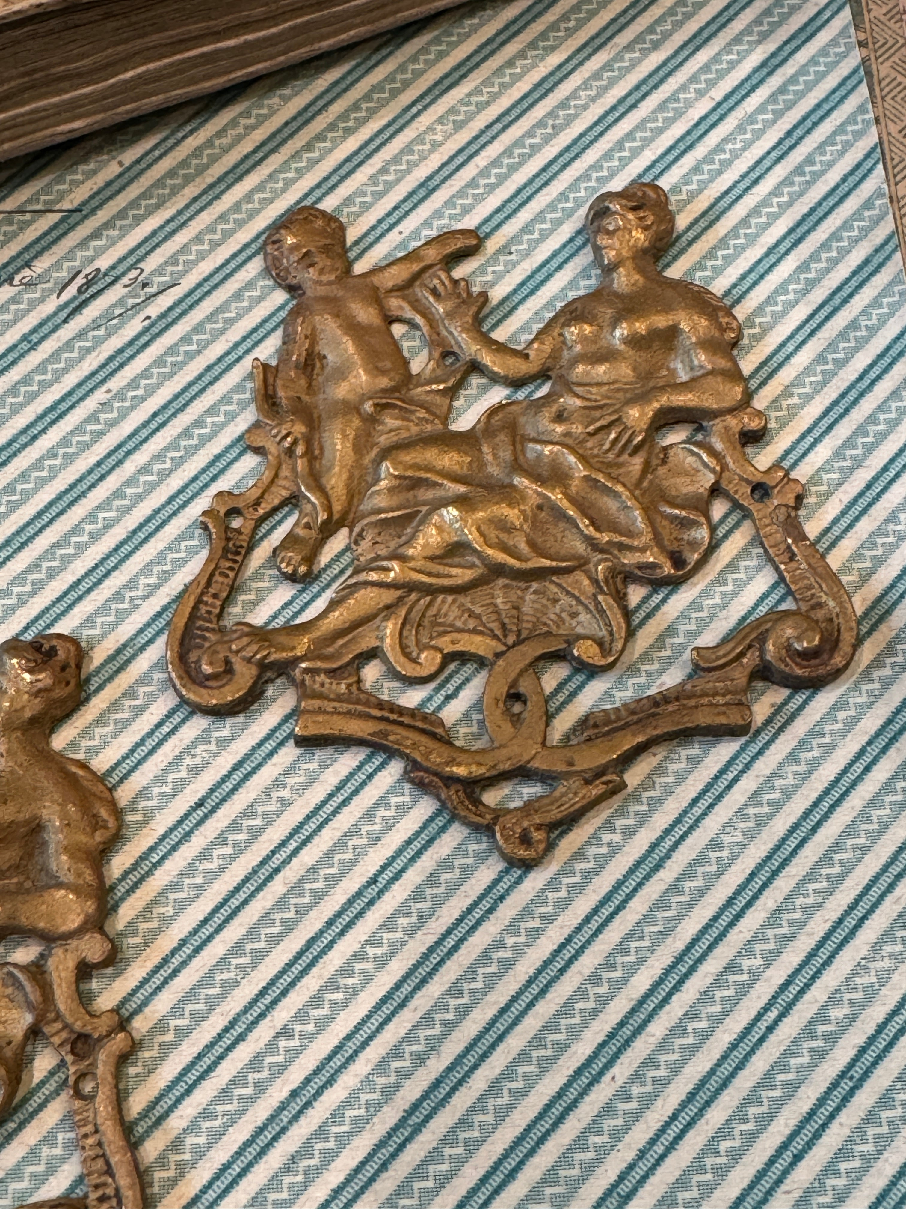 Antique 1800s Ormolu Mounts