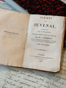 Darling Antique Pink Deckled Edge French Book