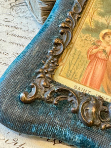 1800s French Religious Icon "Saint Joseph"