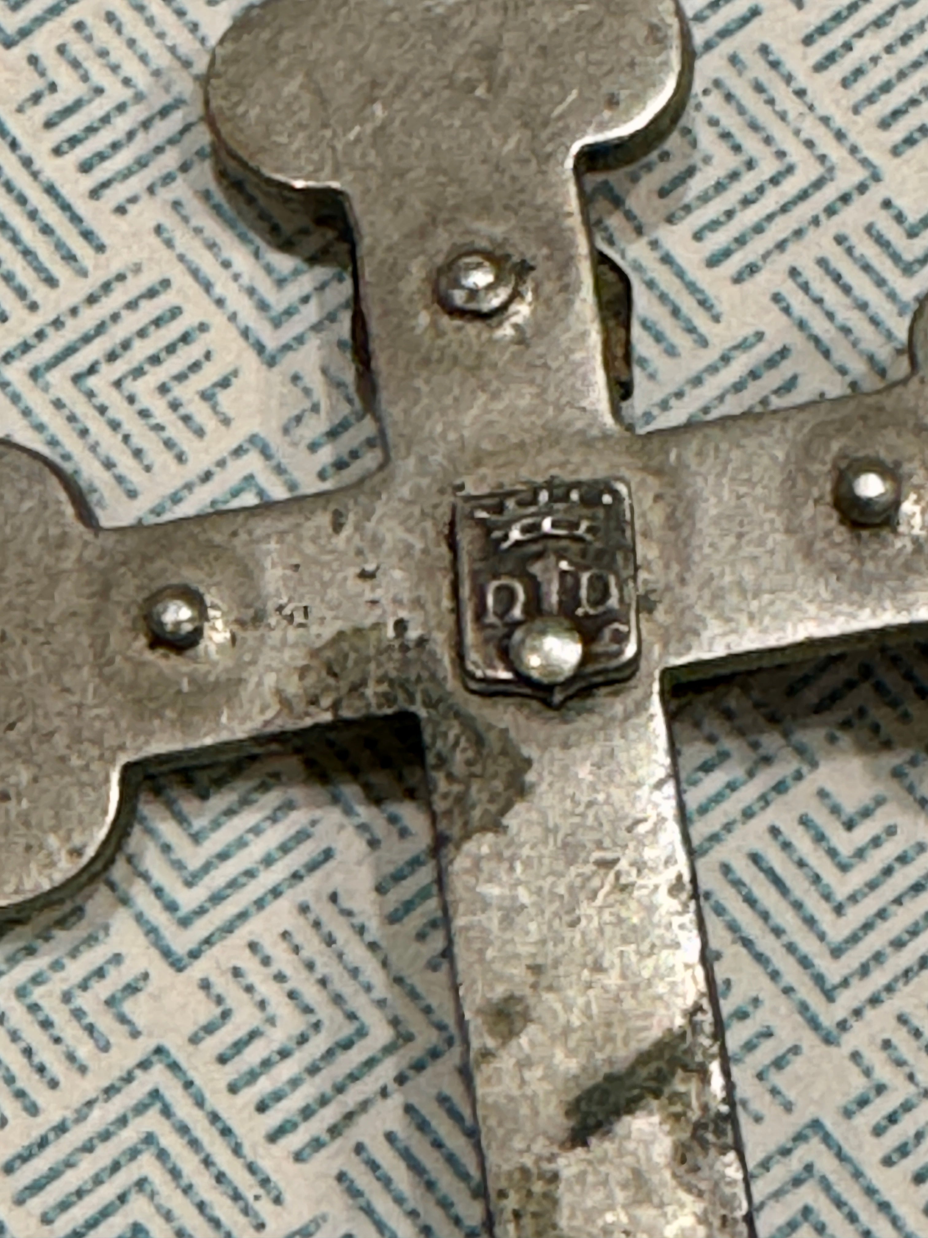 Beautiful antique French Crucifixes - Notre Dame