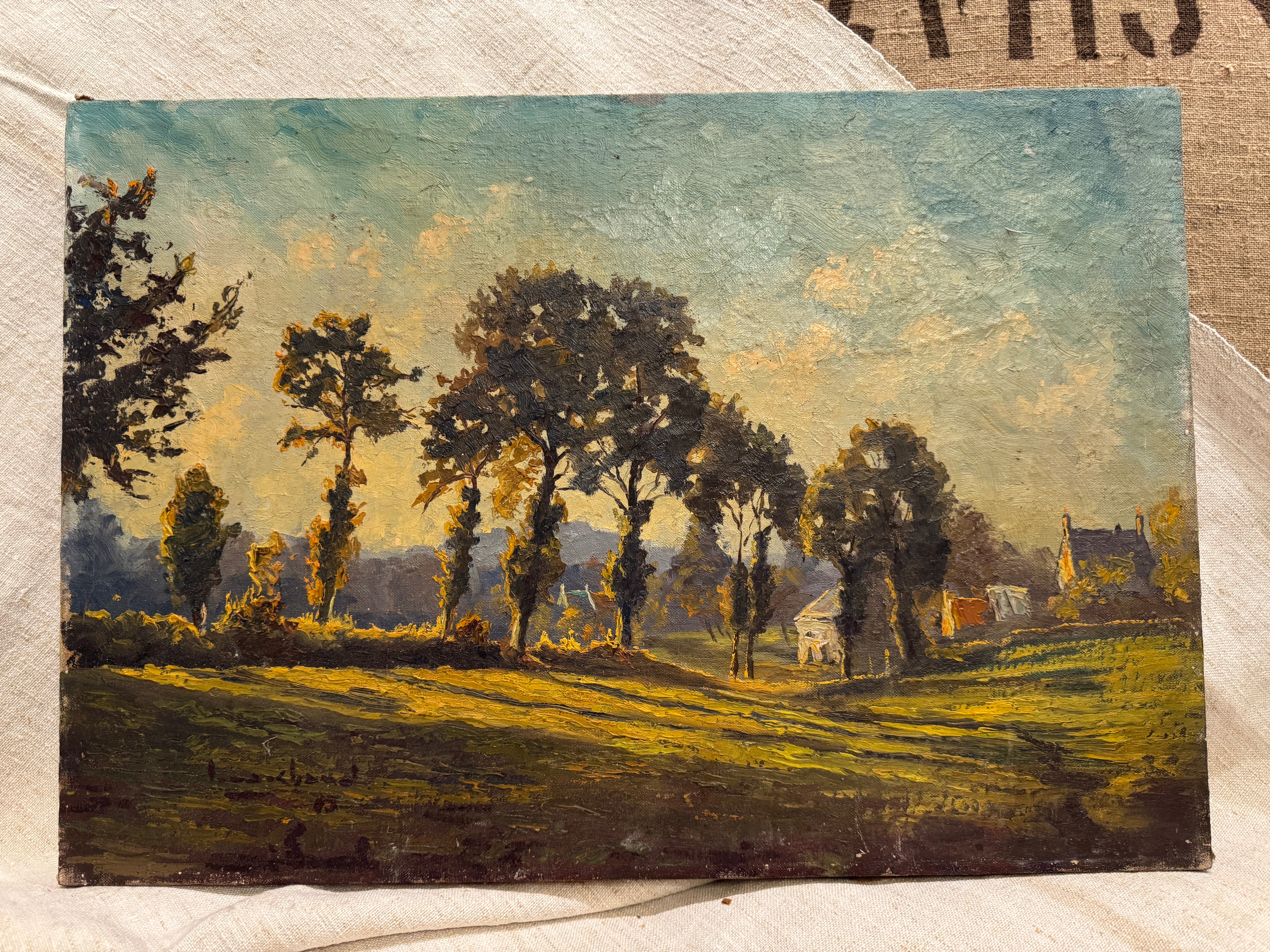 Antique French Painting