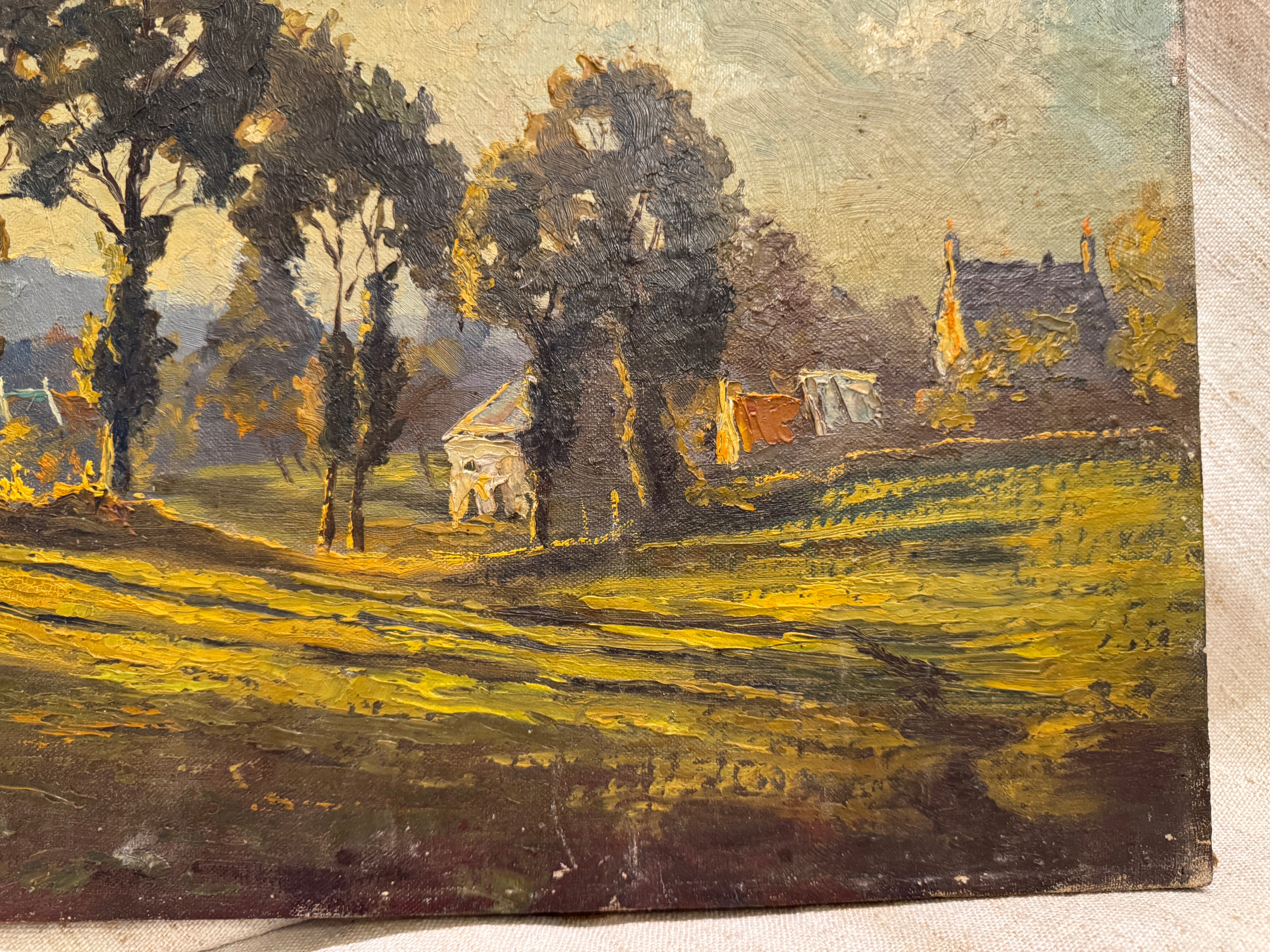 Antique French Painting