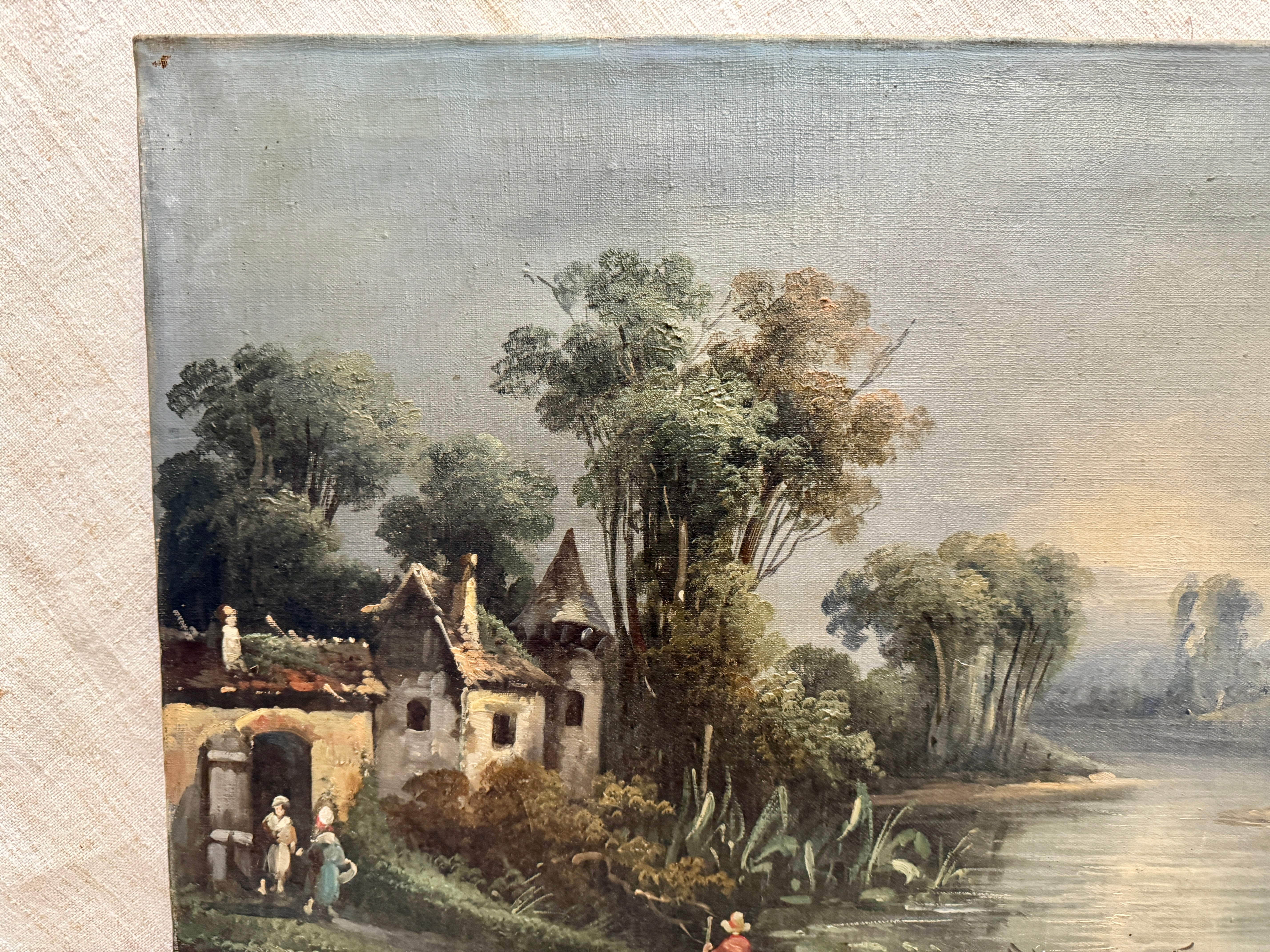 Antique French Painting