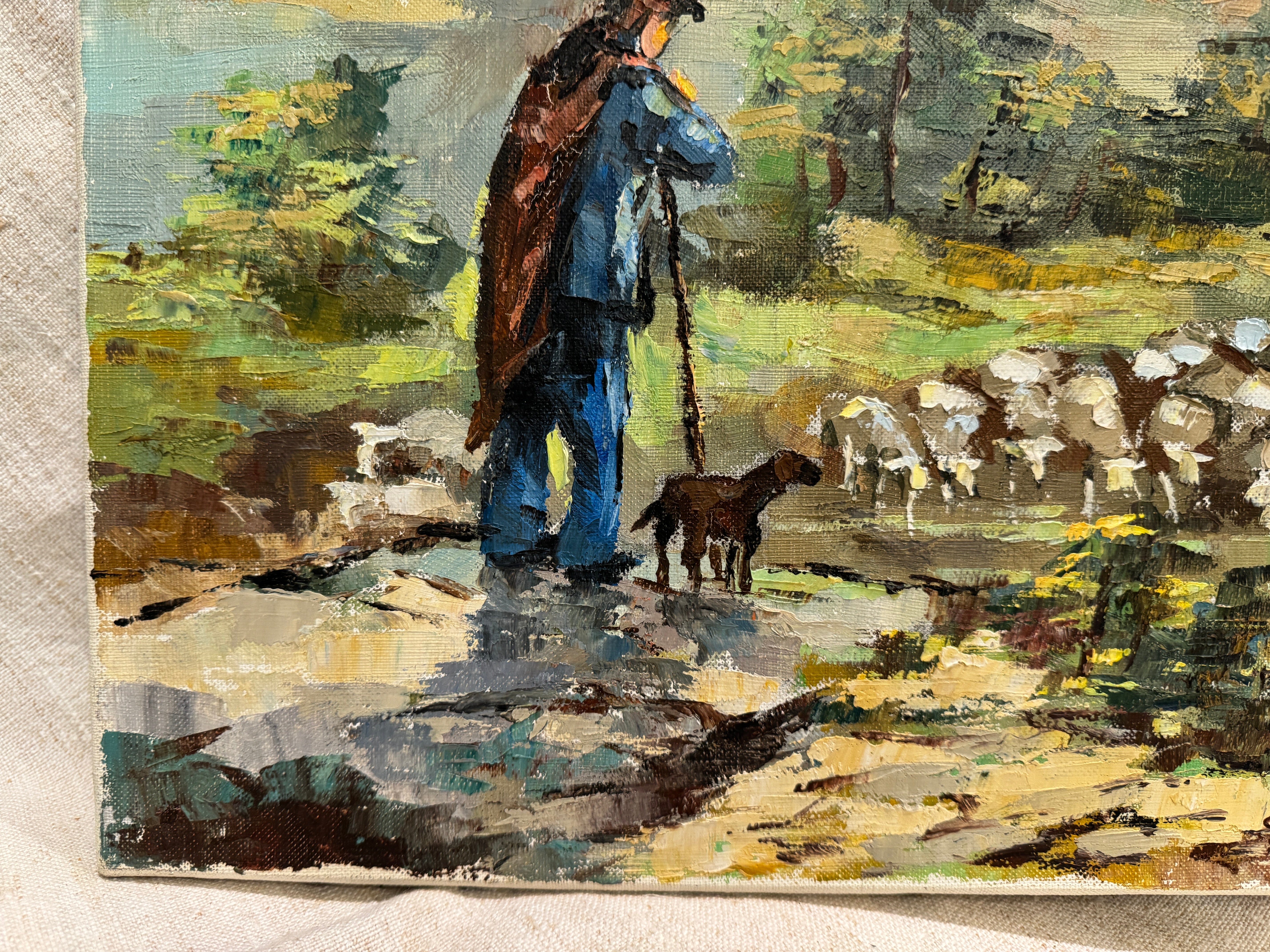 Antique French Painting