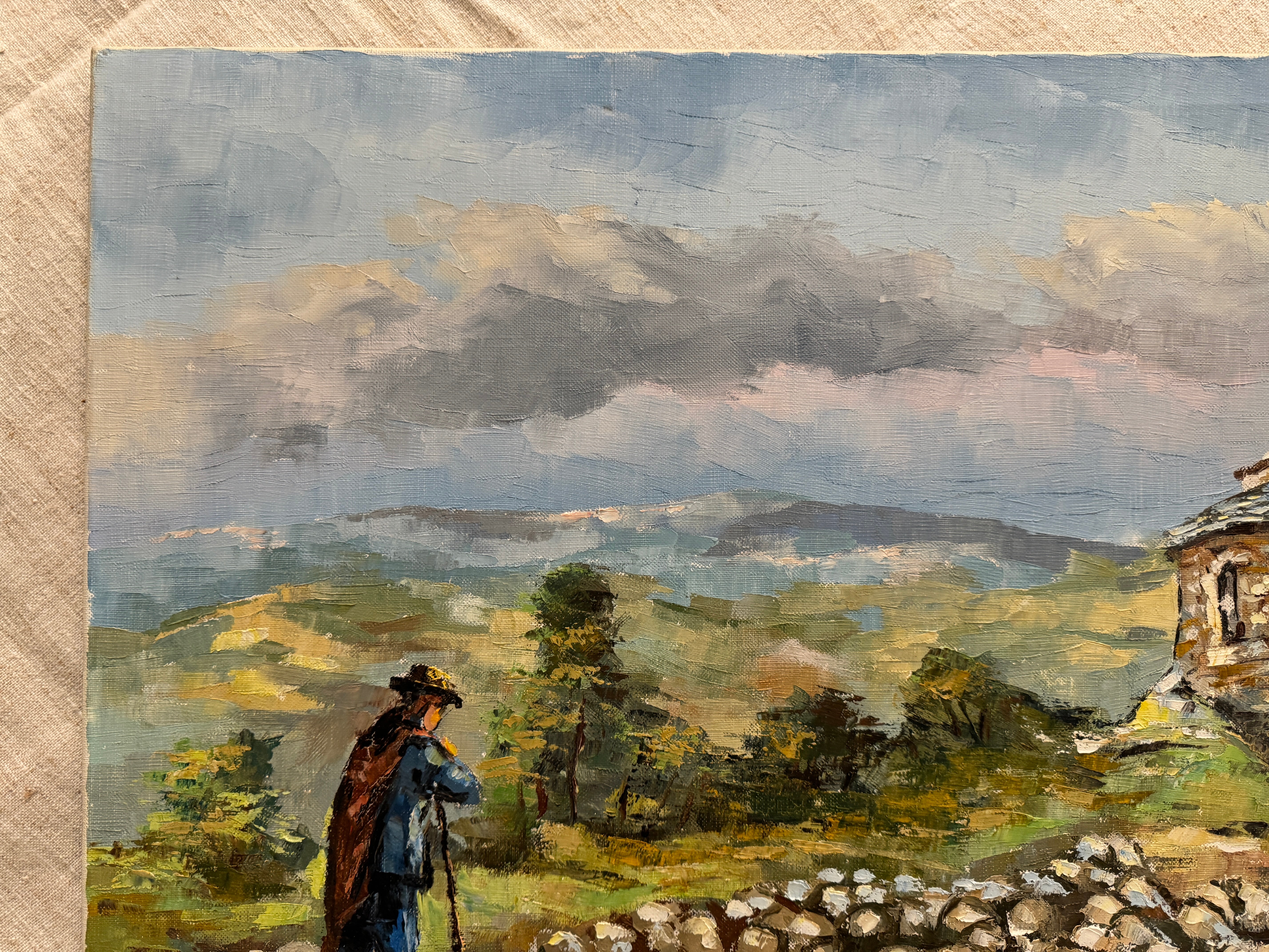 Antique French Painting