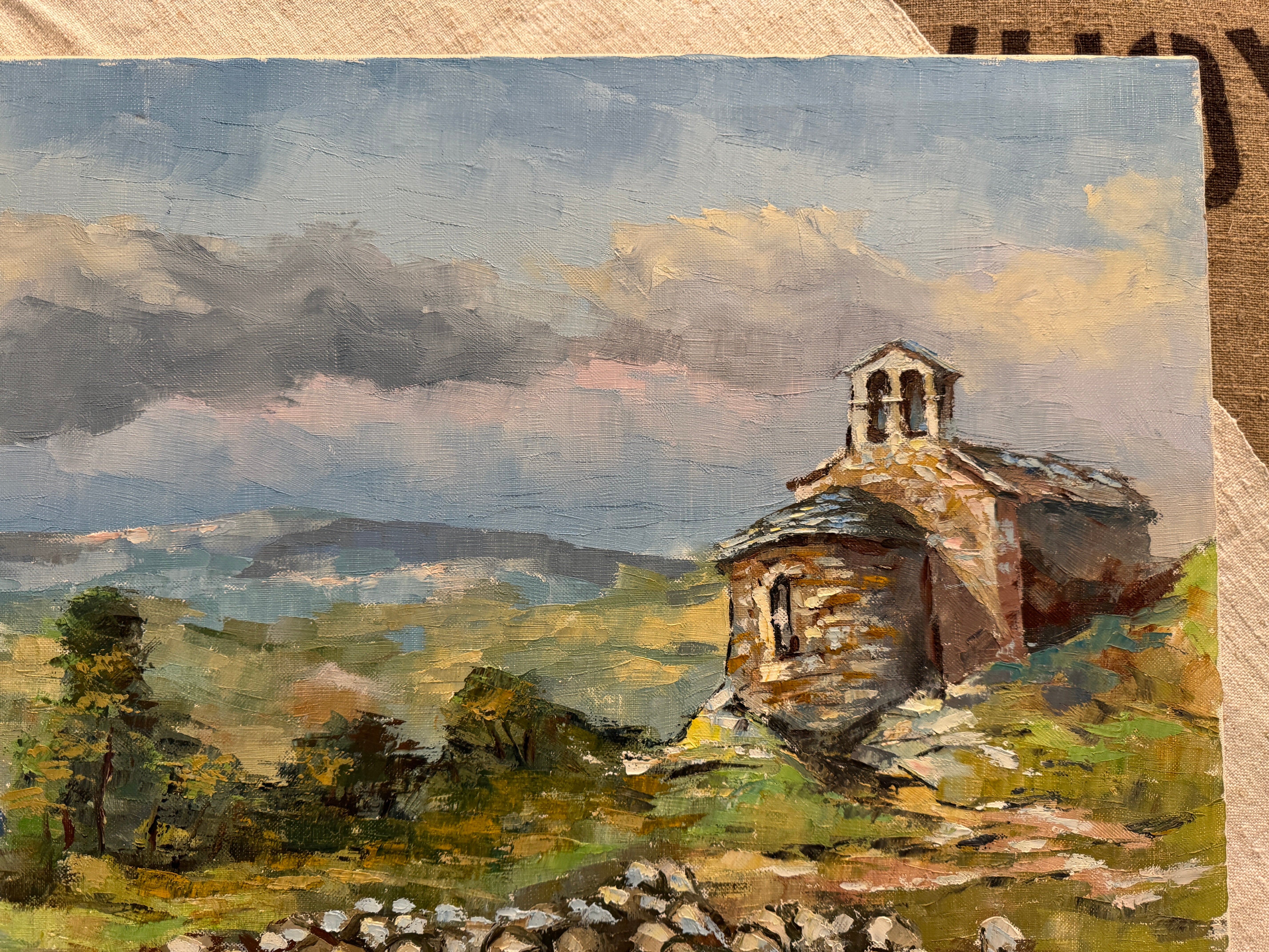 Antique French Painting