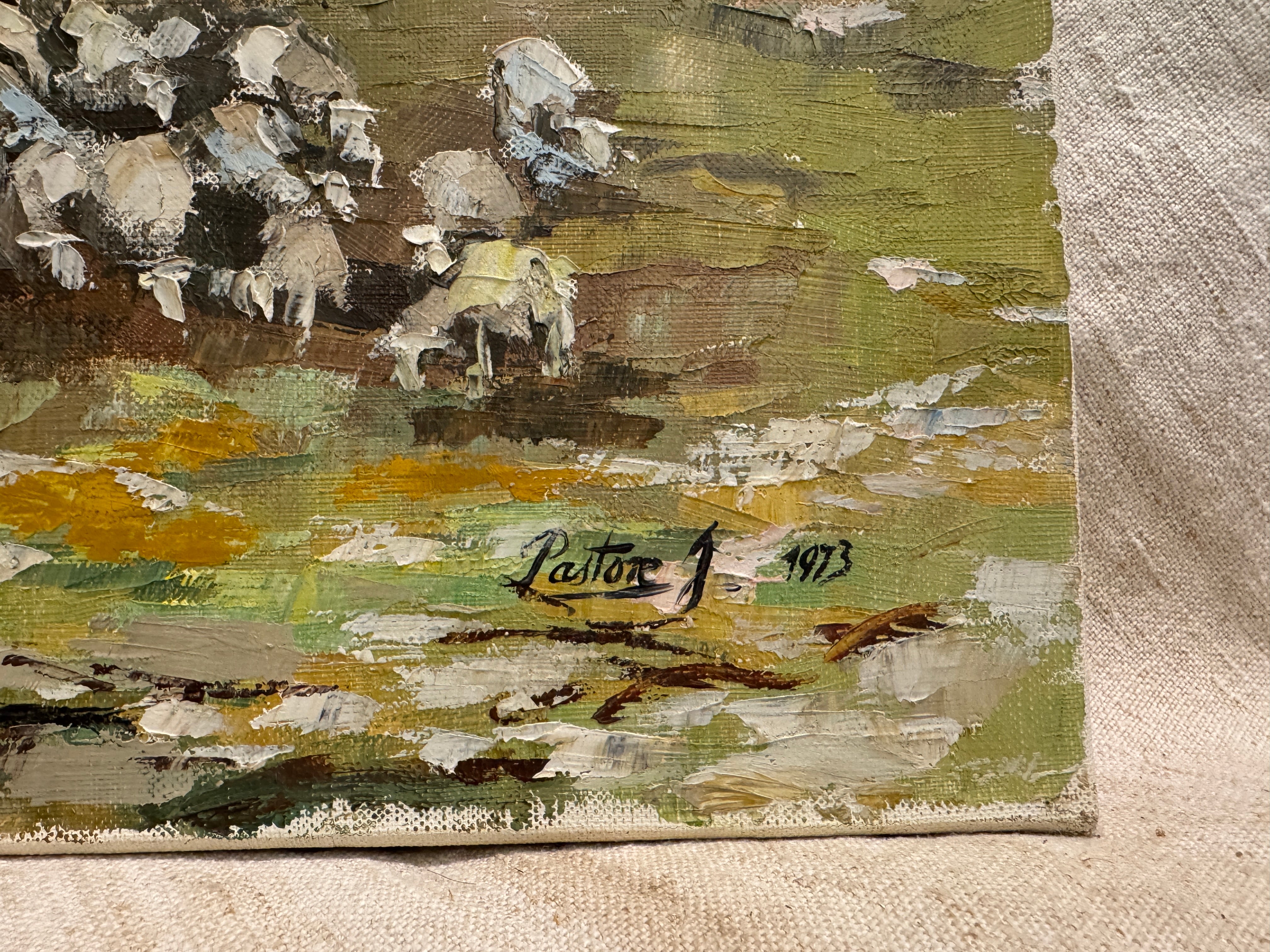 Antique French Painting