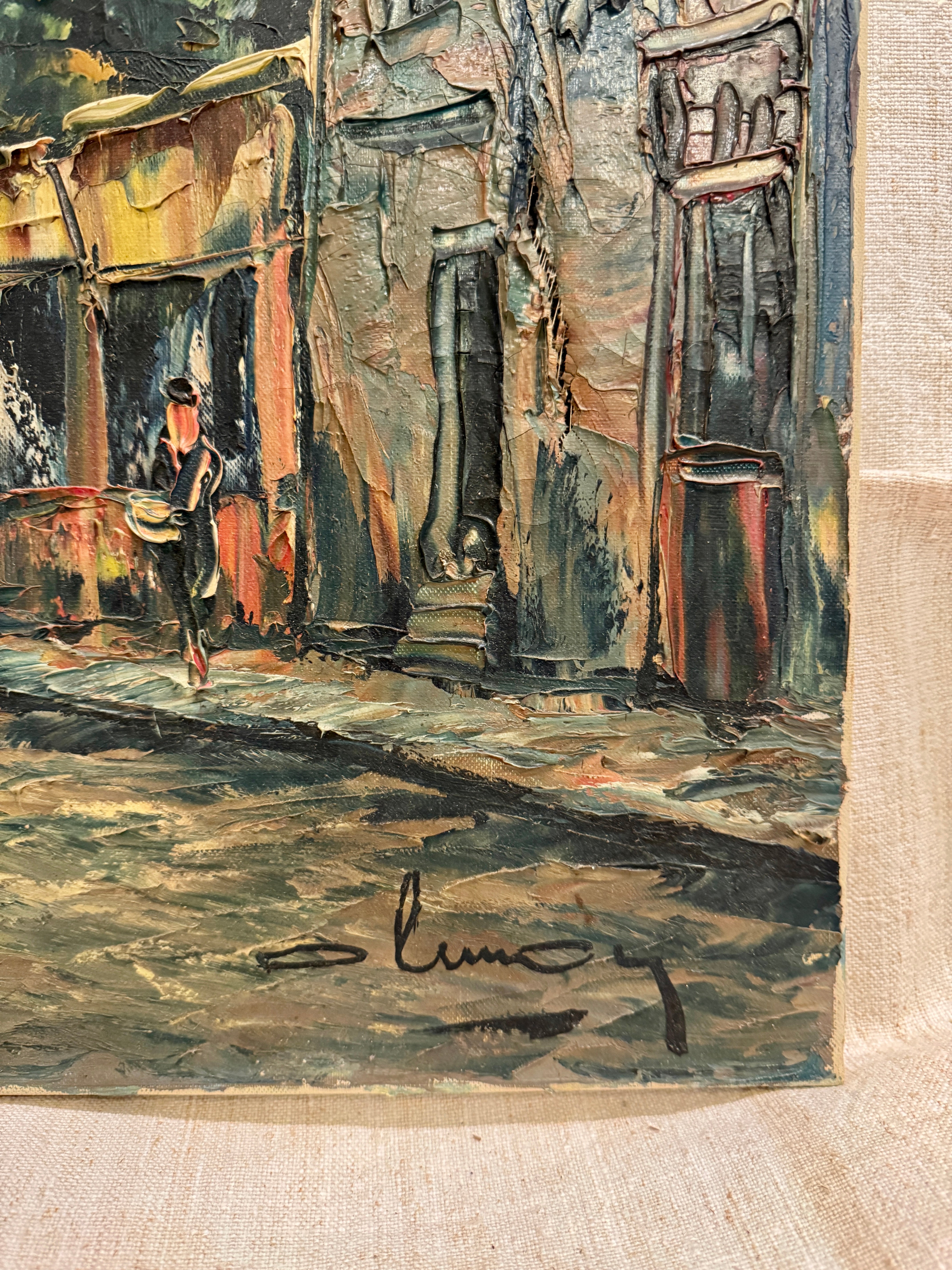 Antique French Painting