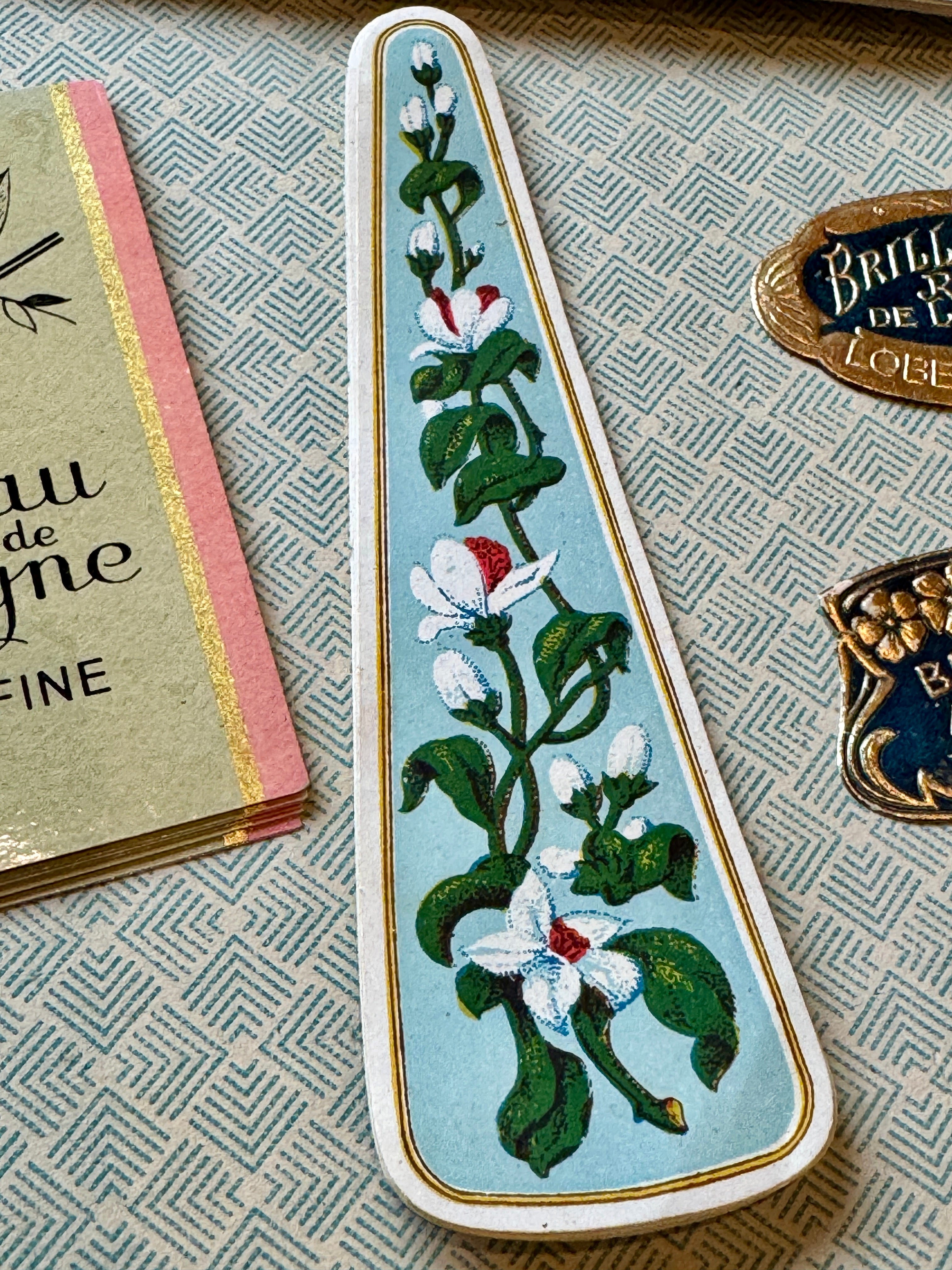 Antique Original French Perfume Labels - T
