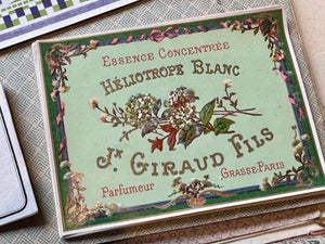 Antique Original French Perfume Labels - U