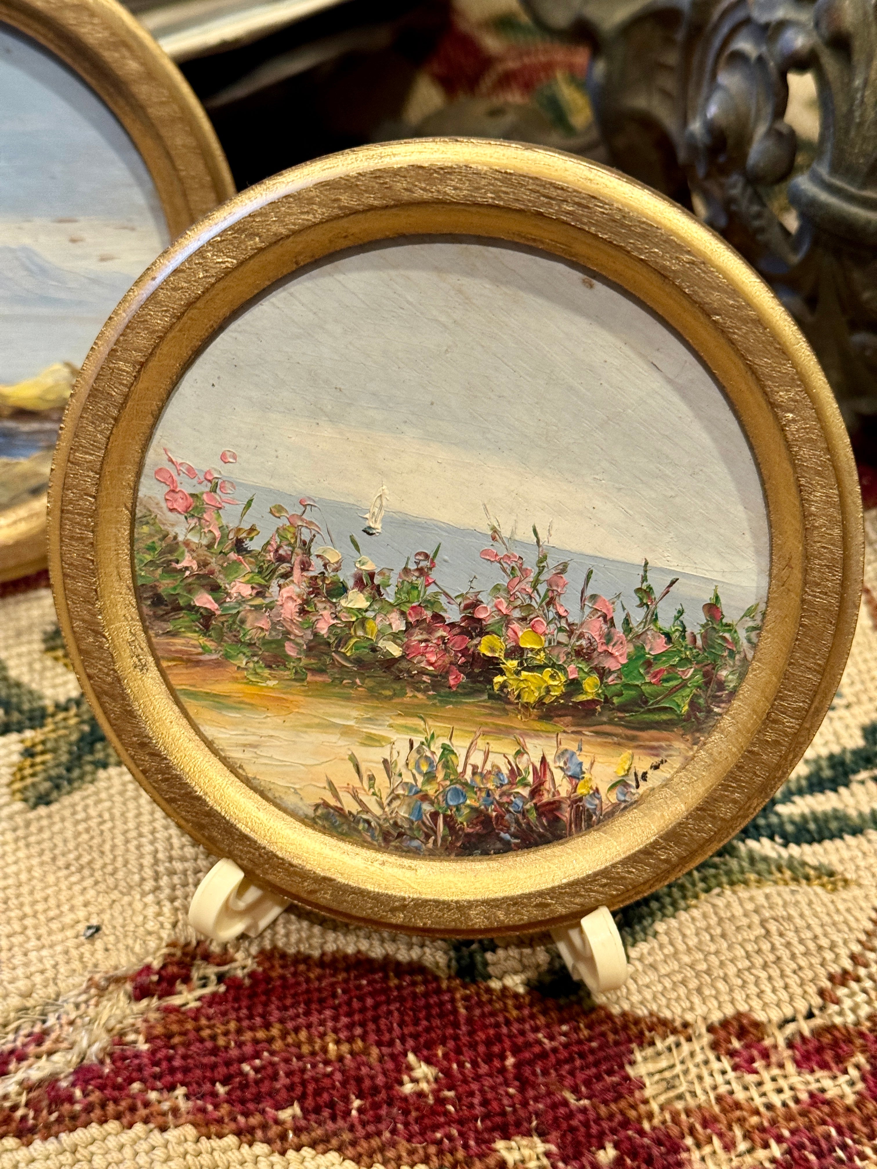 Antique Miniature French Paintings