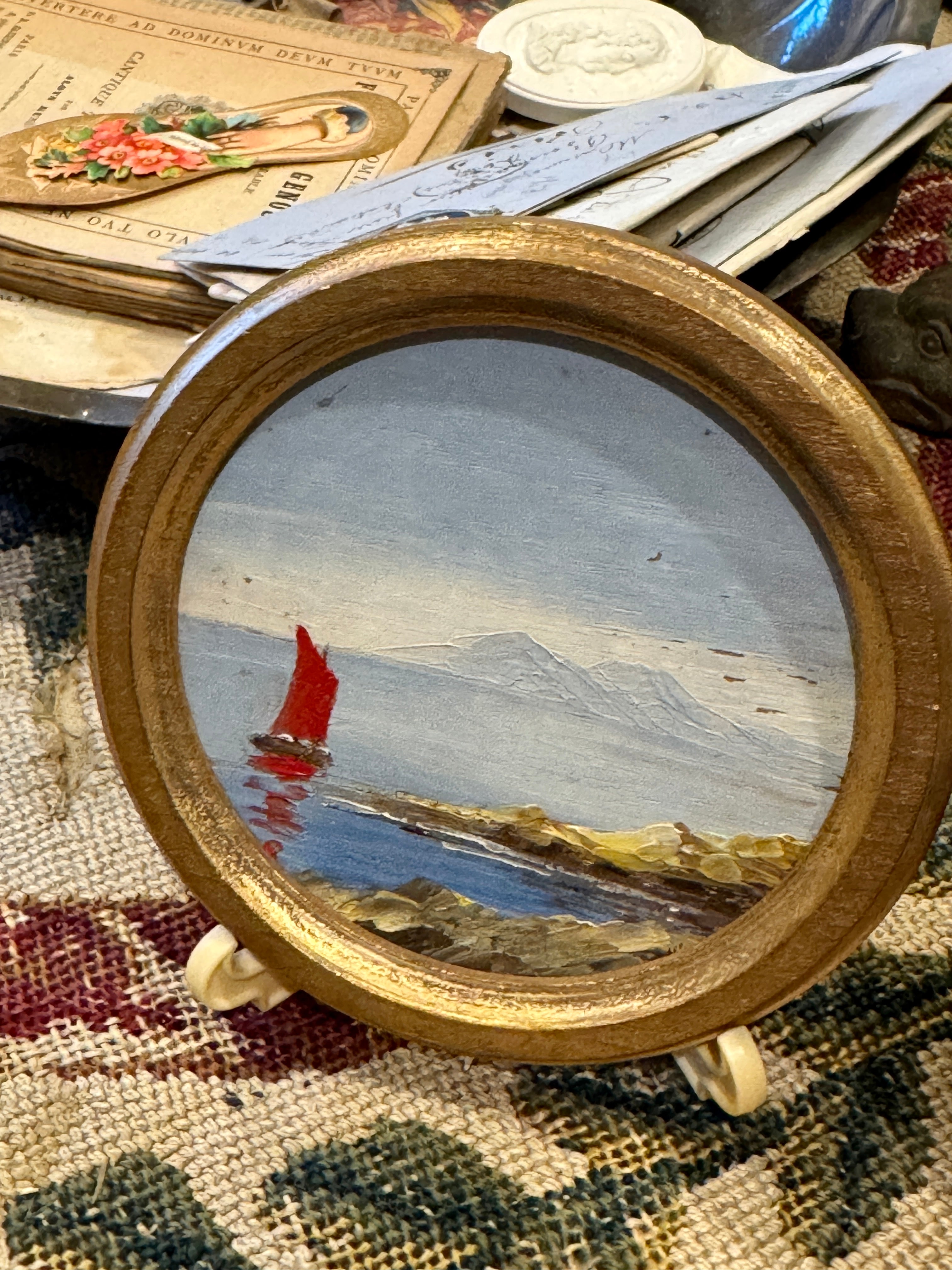 Antique Miniature French Paintings