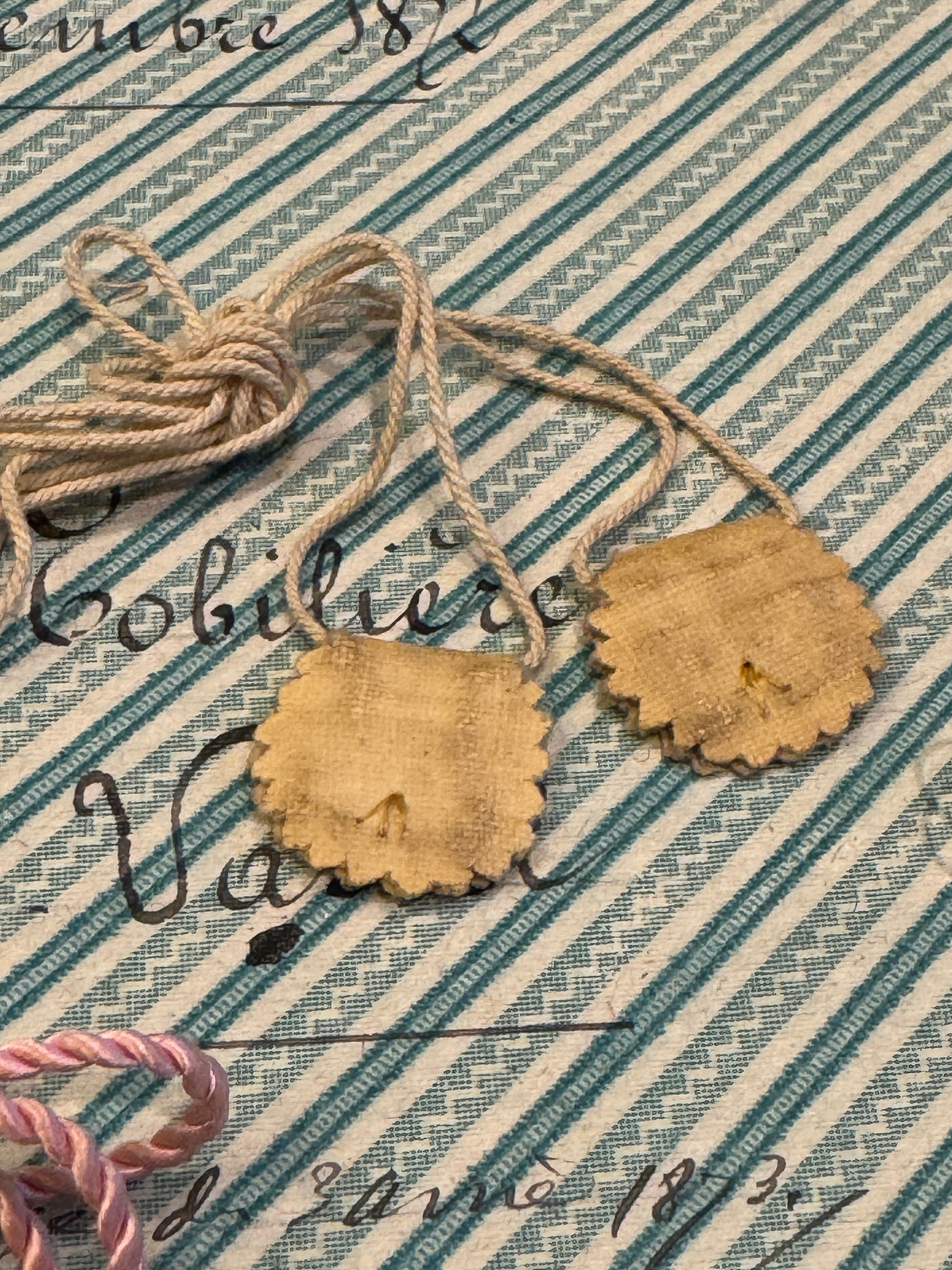 Antique Scapulars from France, Italy, and Spain