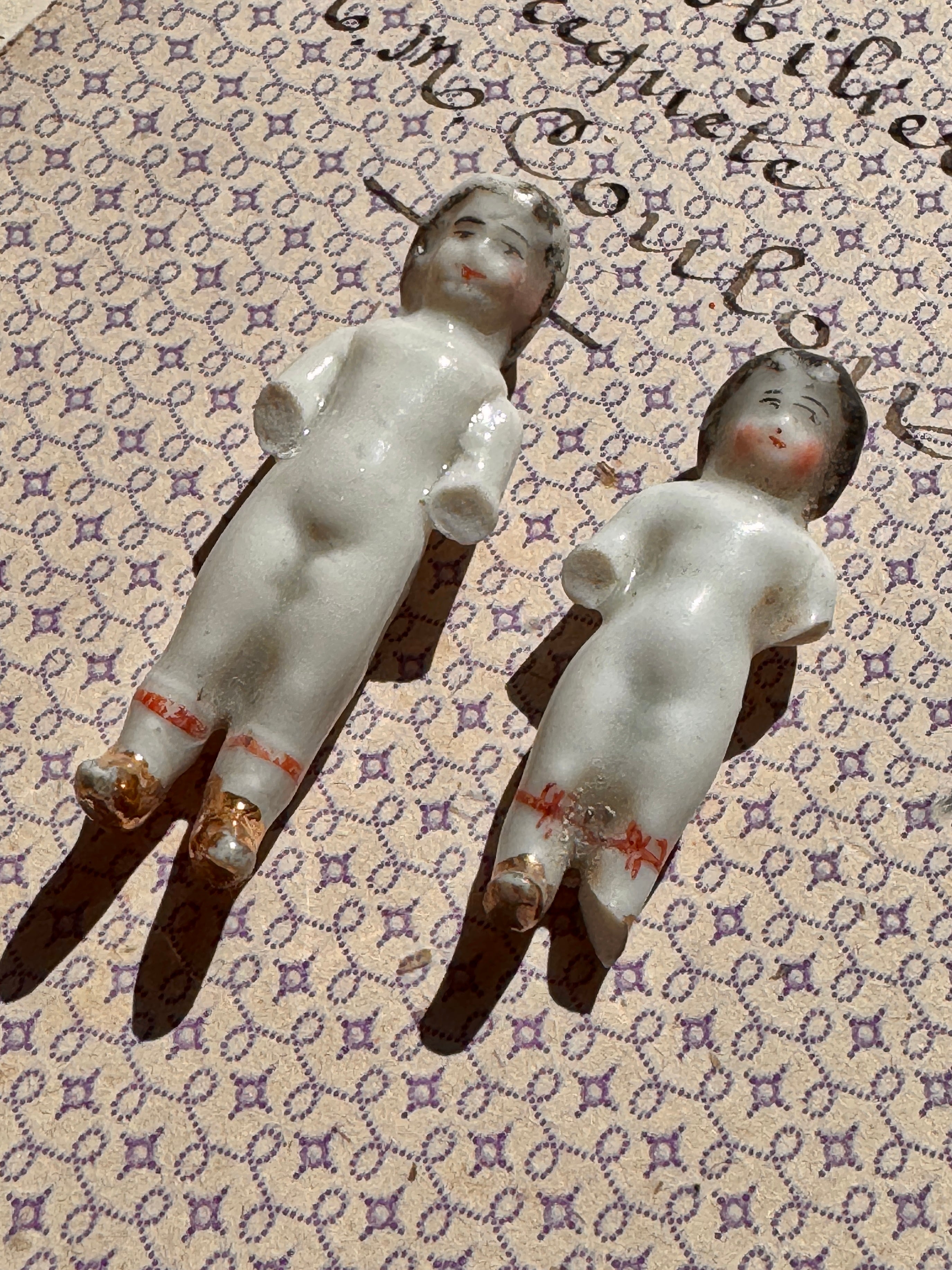 Vintage German Painted Frozen Charlotte's