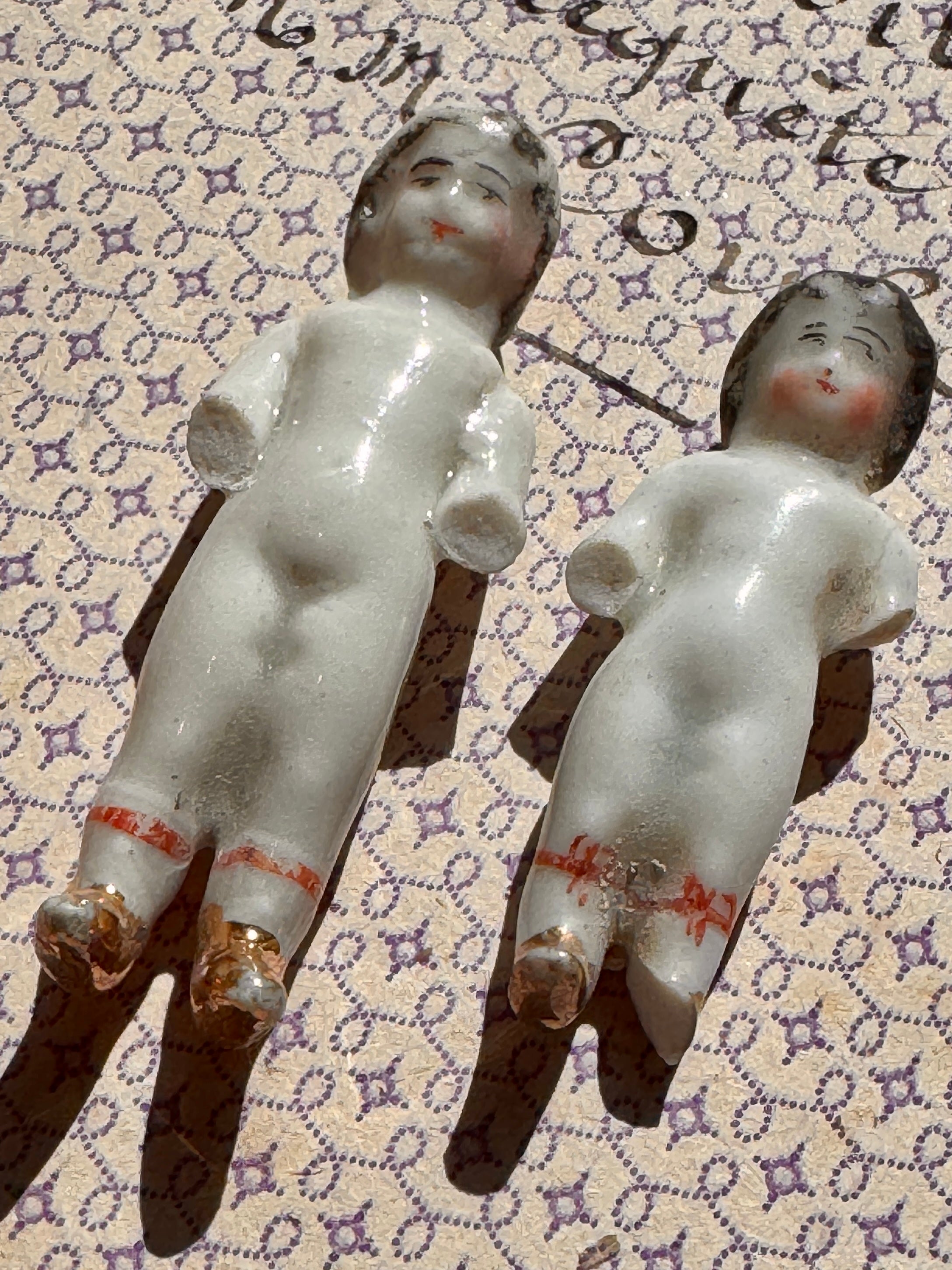 Vintage German Painted Frozen Charlotte's