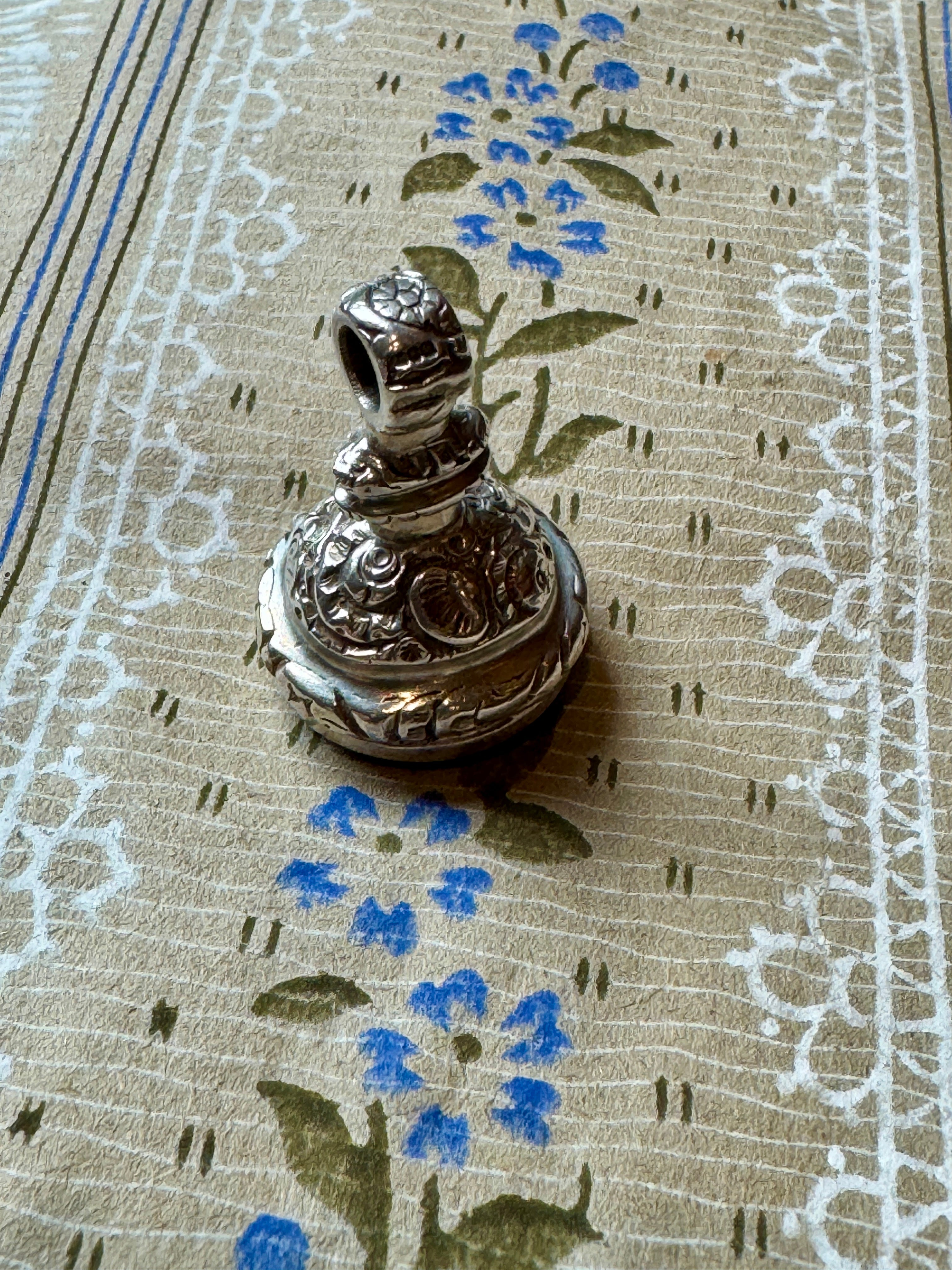 Large Antique Onyx Fob/Pendant/Seal