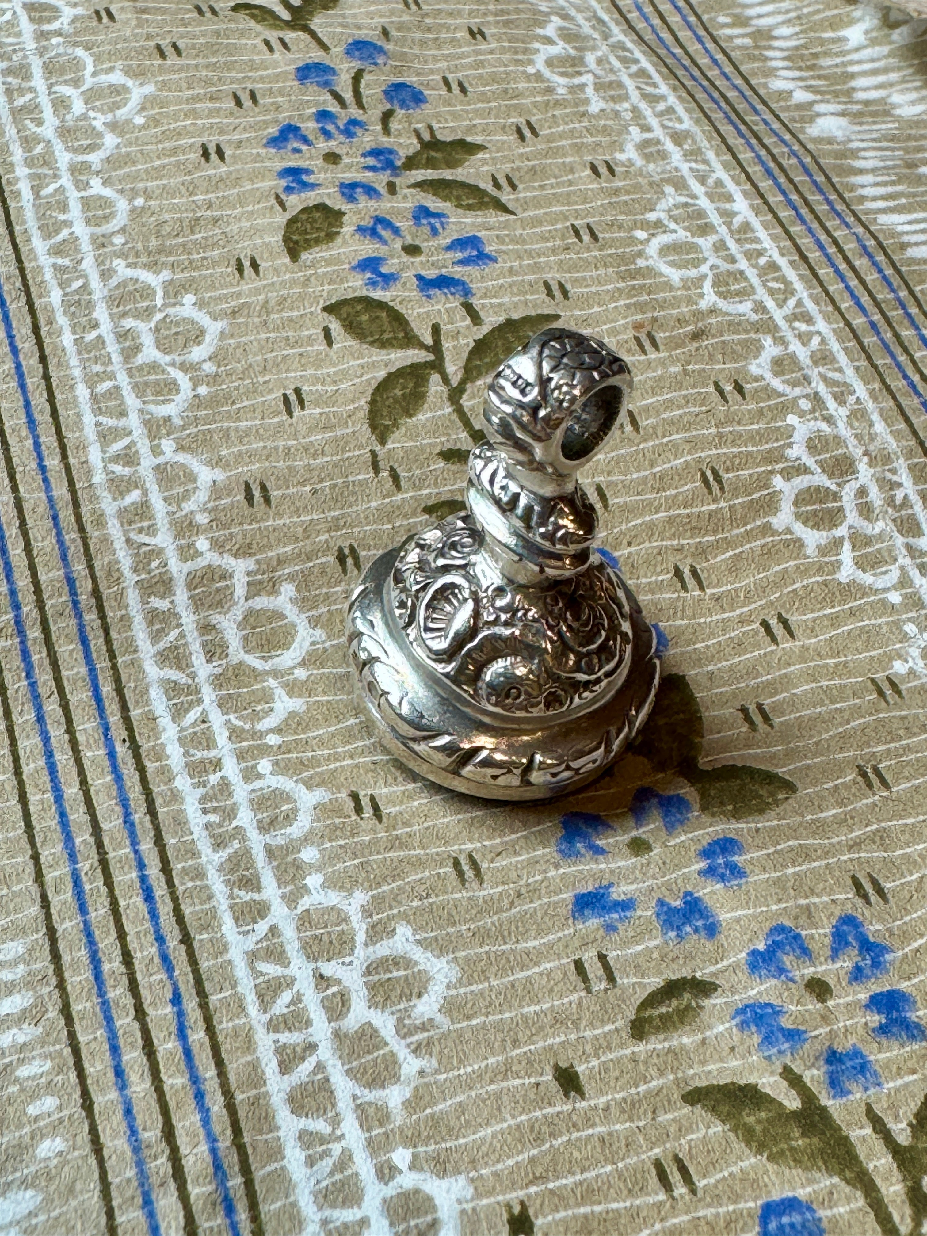 Large Antique Onyx Fob/Pendant/Seal