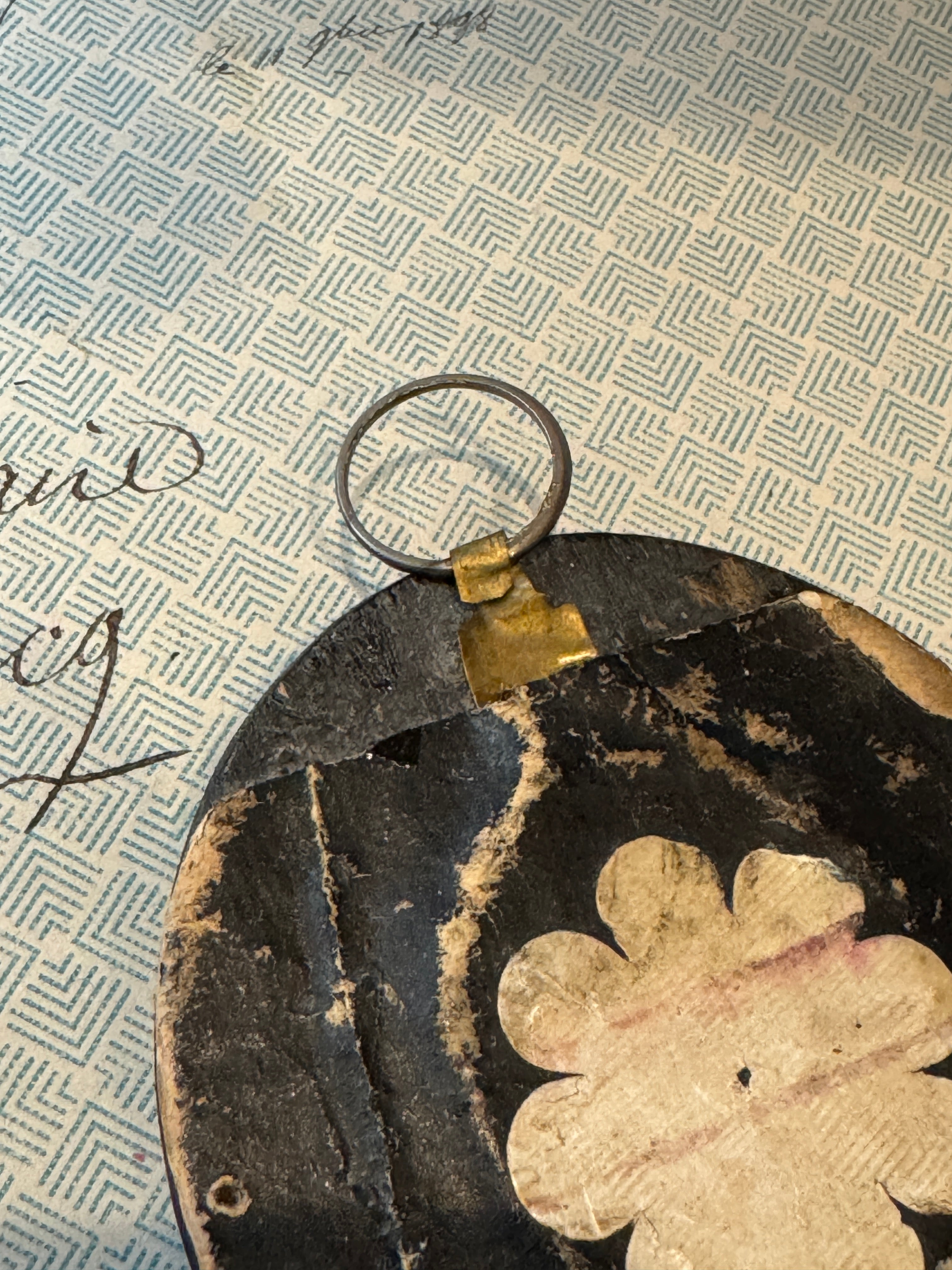 Antique 1800s Saint Rossoline Relic