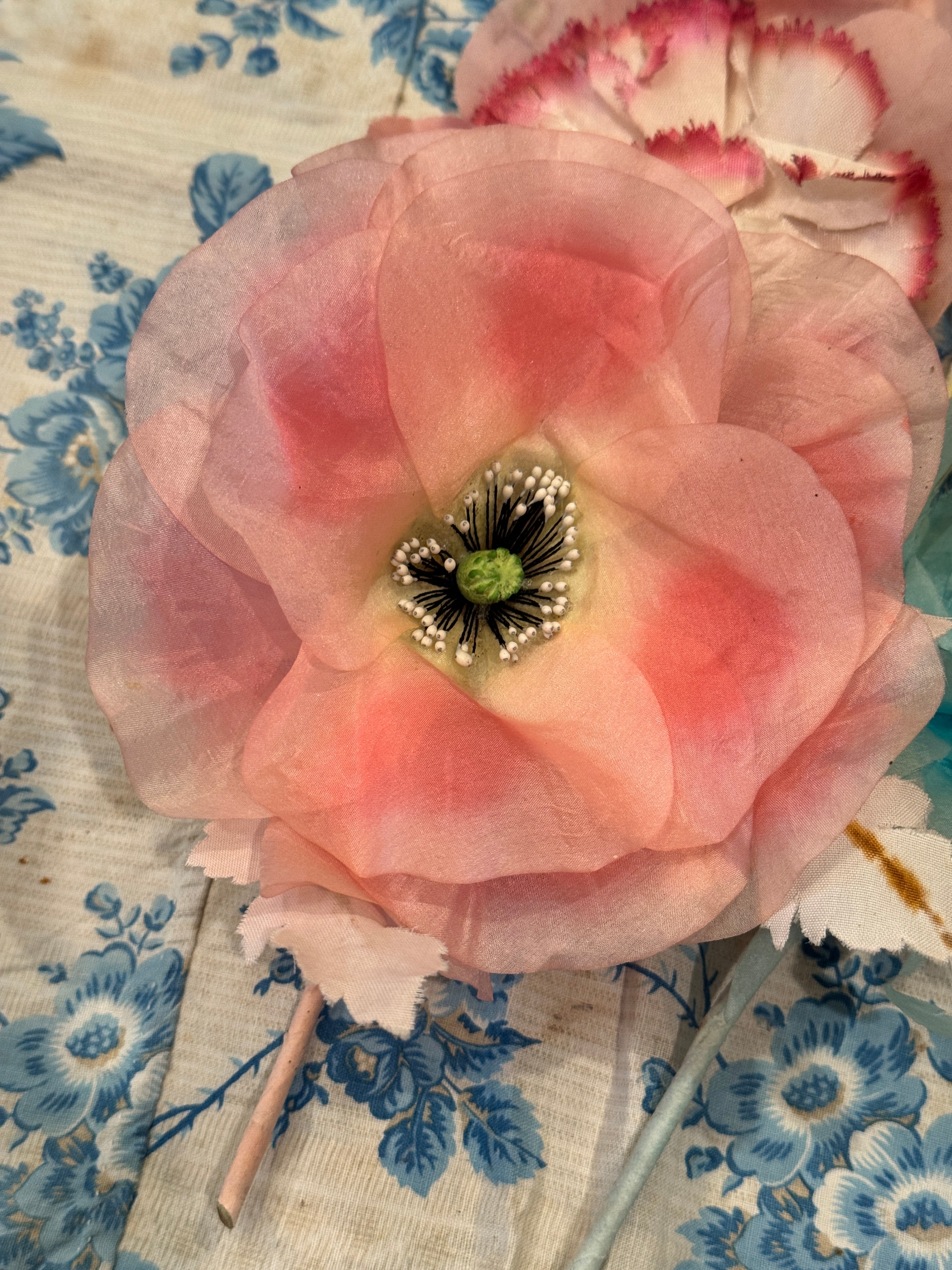 Antique French Millinery Flowers
