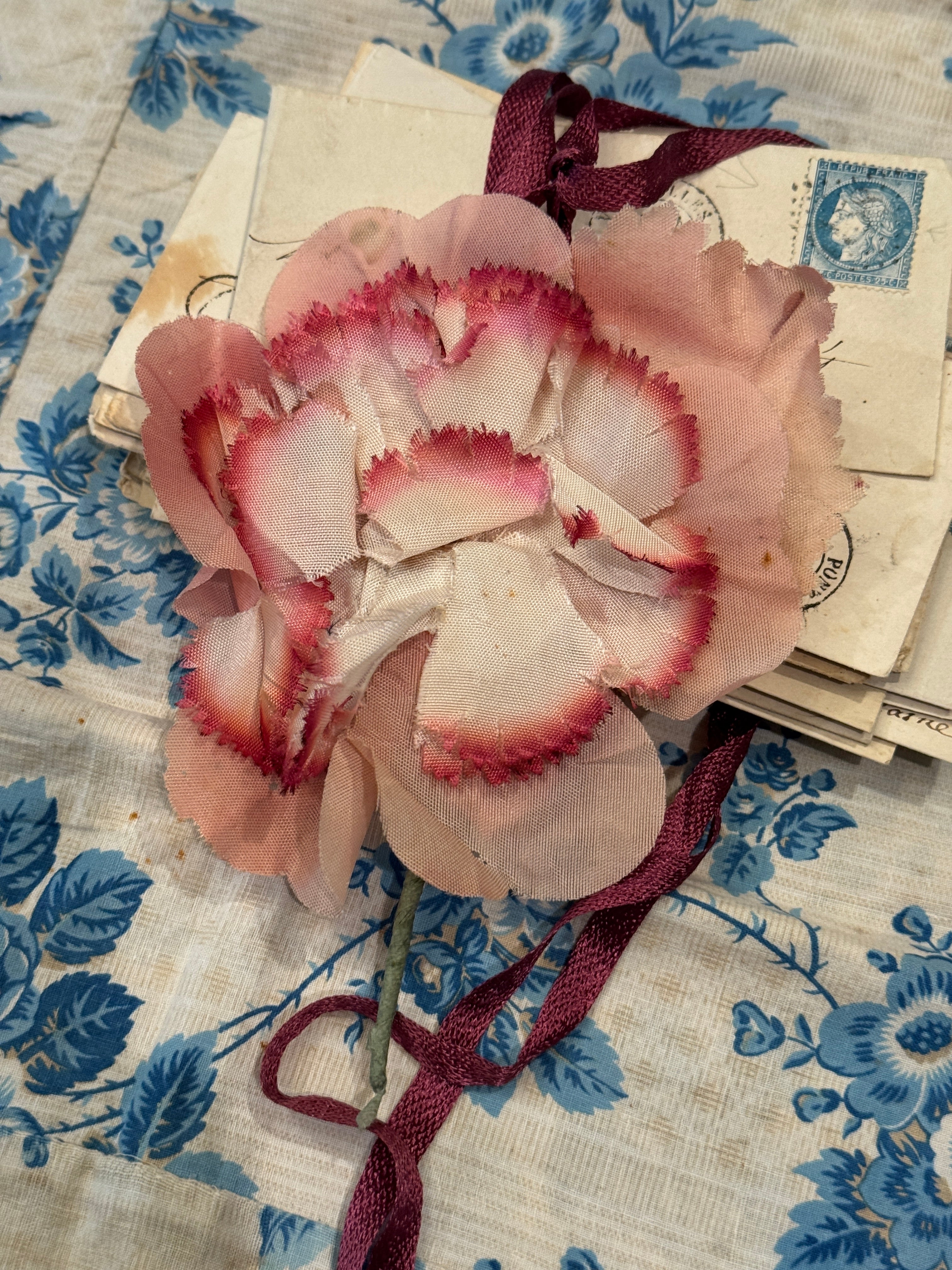 Antique French Millinery Flowers