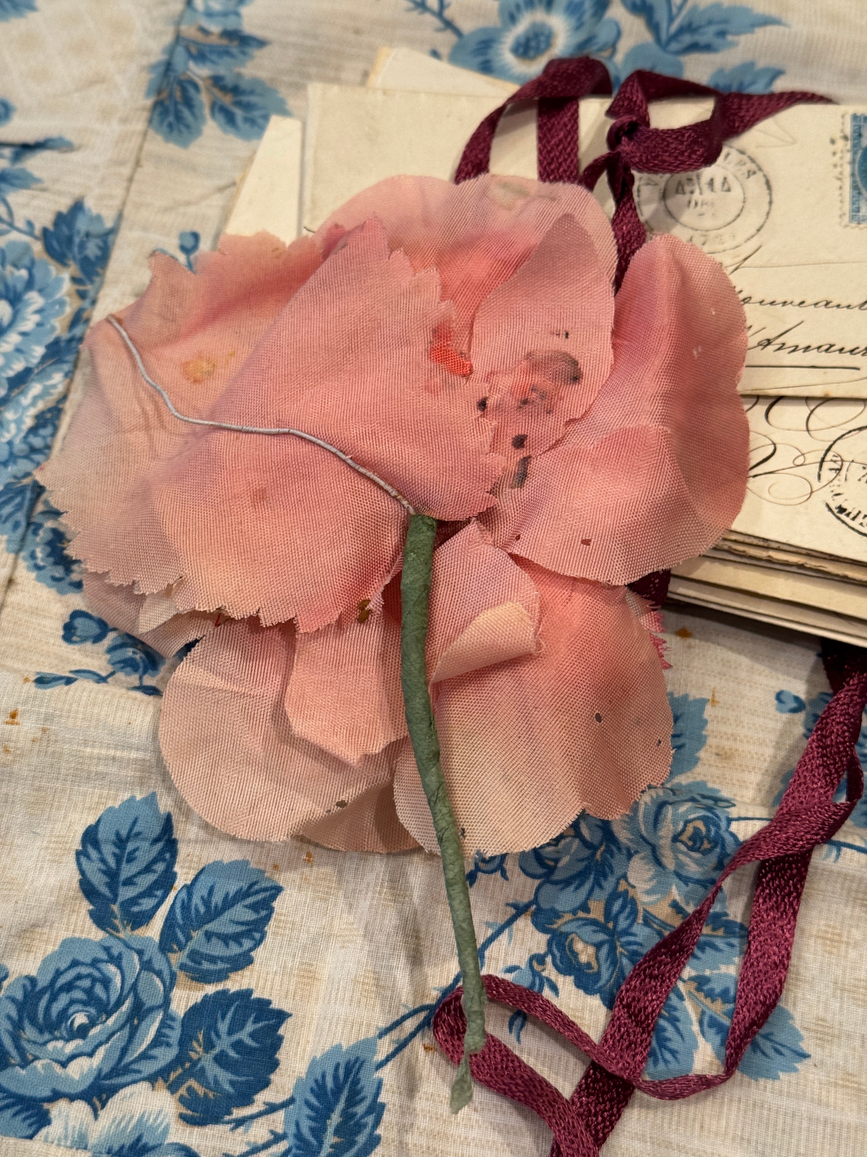 Antique French Millinery Flowers