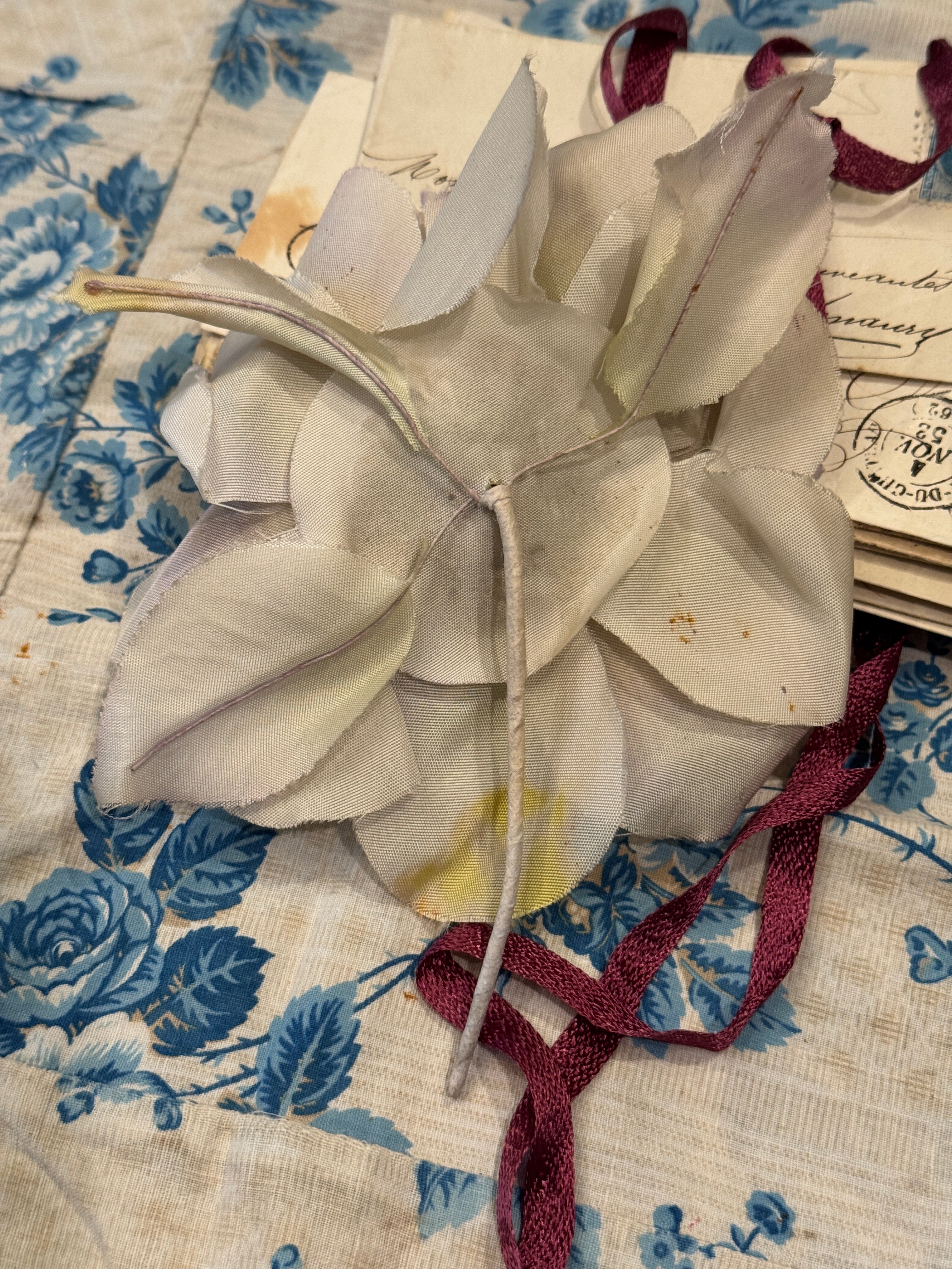 Antique French Millinery Flowers