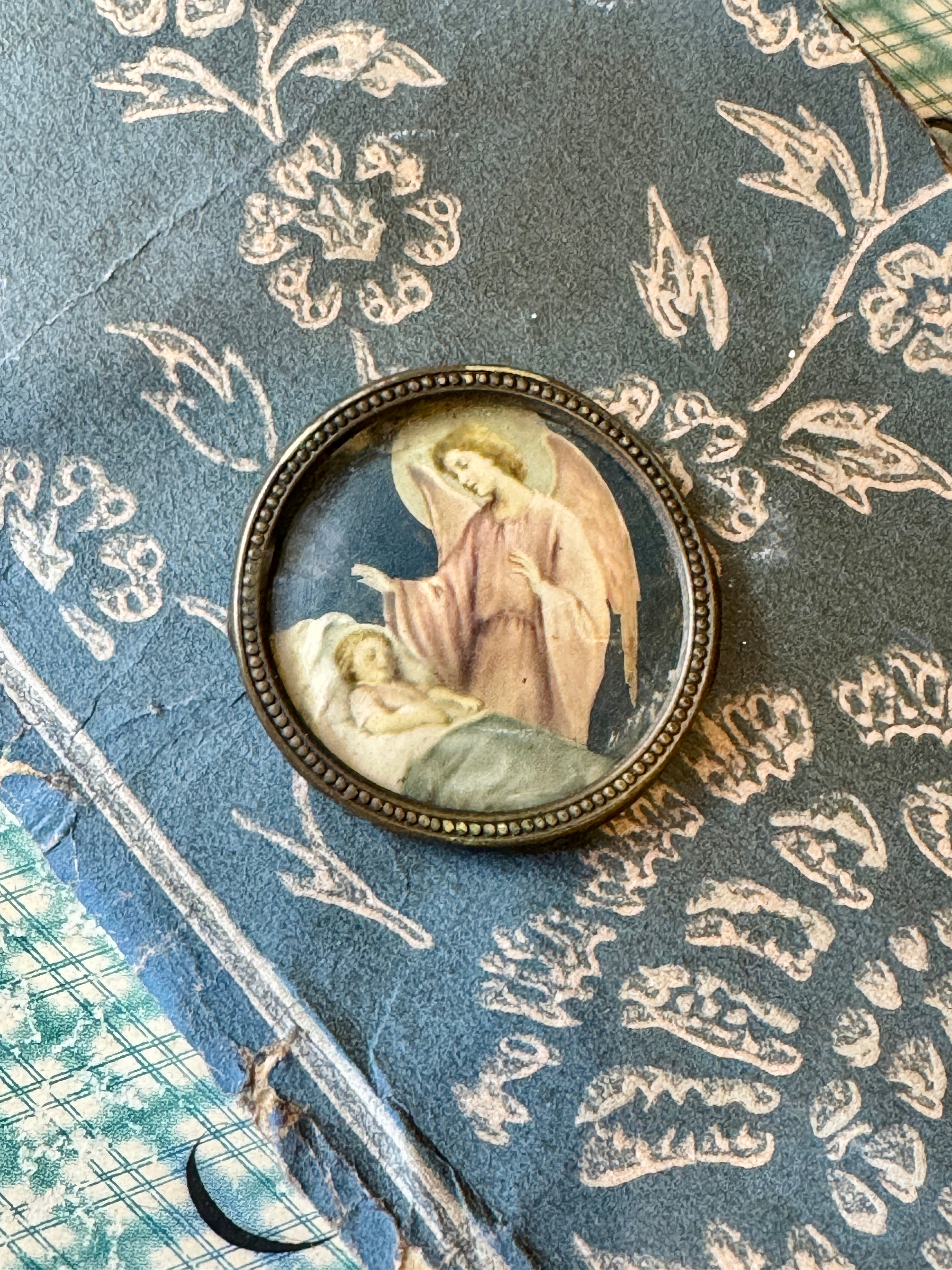 Antique French Miniature Relic