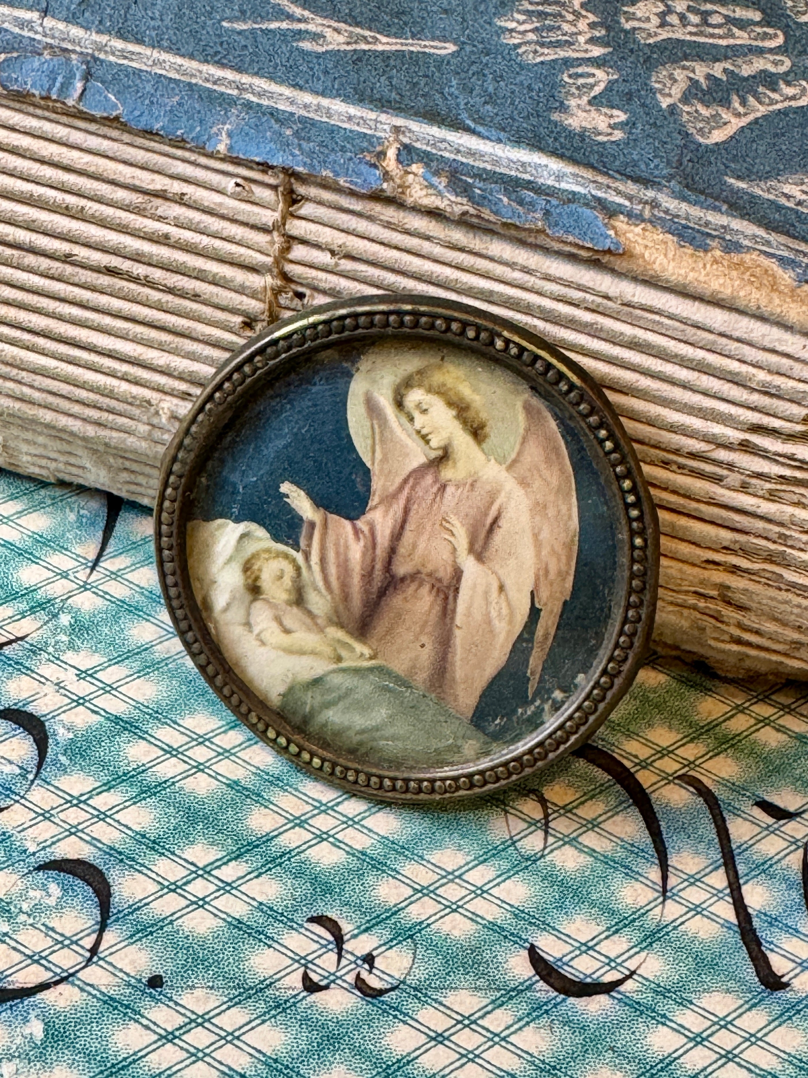 Antique French Miniature Relic