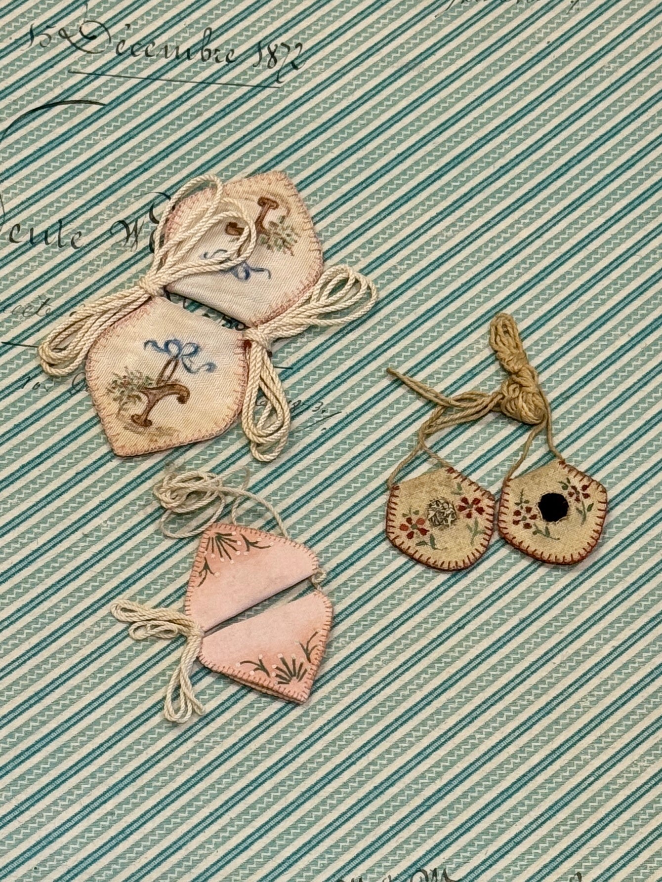 Antique Scapulars from France, Italy, and Spain