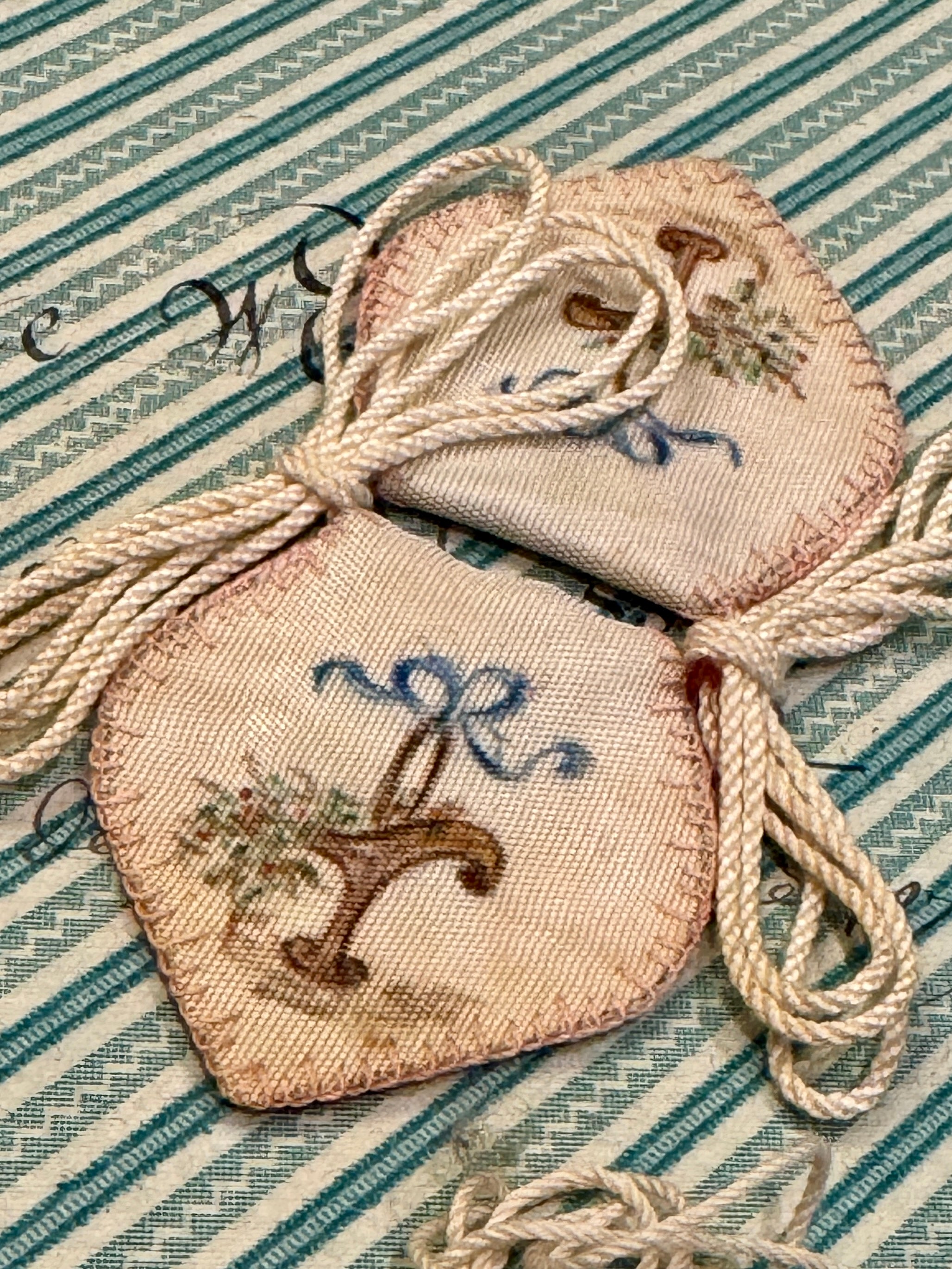 Antique Scapulars from France, Italy, and Spain