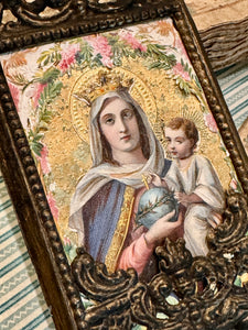 1800s French Religious Icon