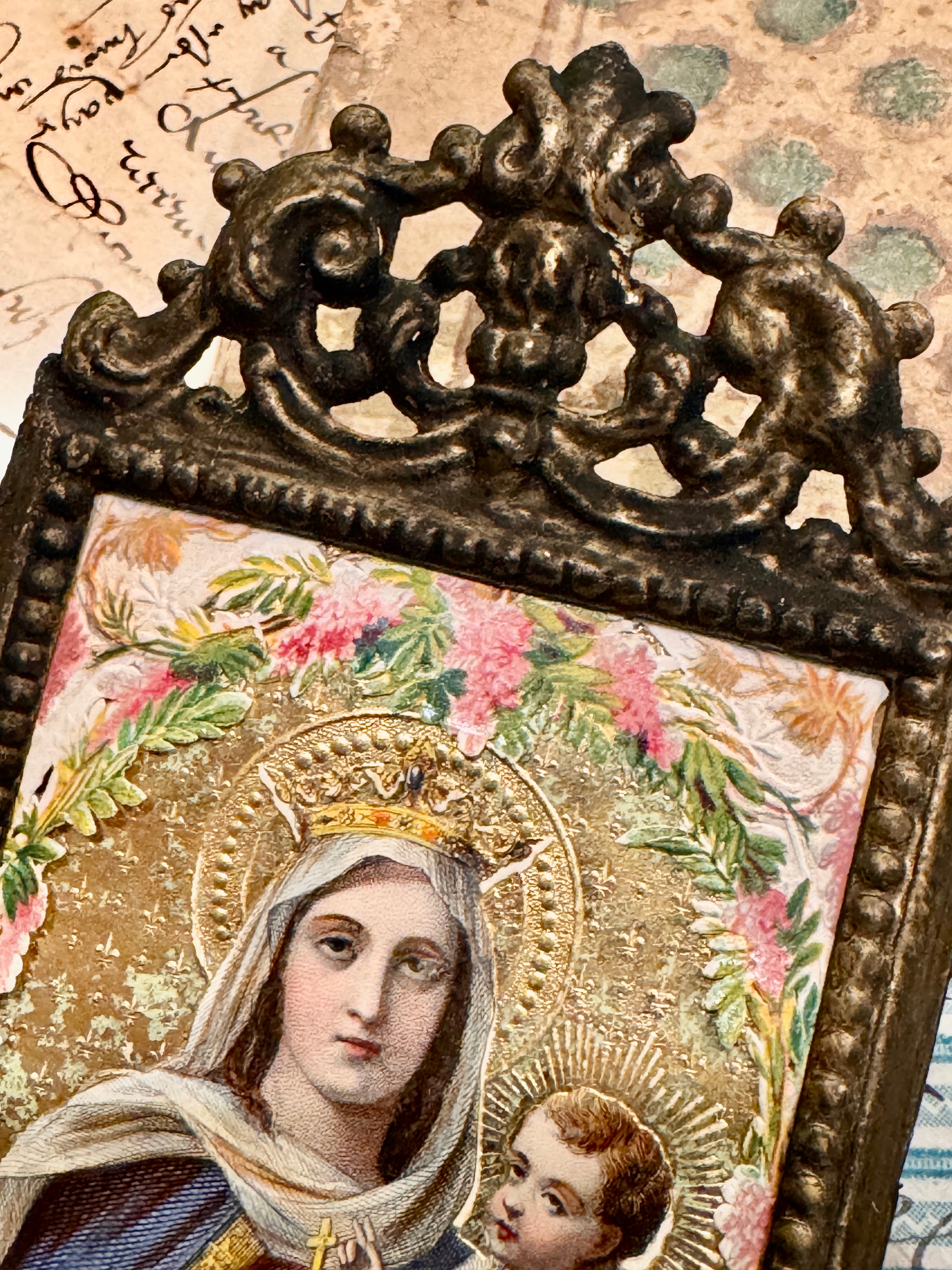 1800s French Religious Icon