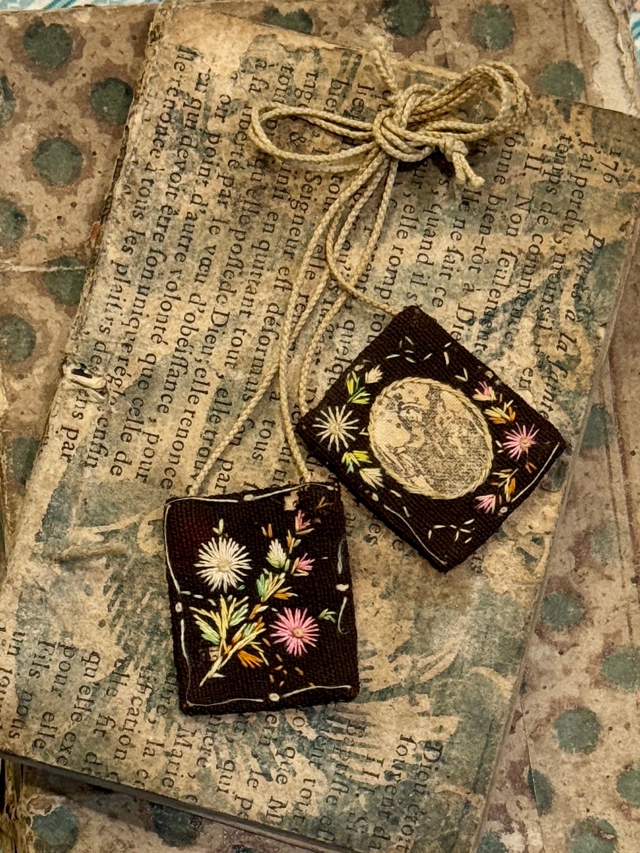 Antique Scapular from France, Italy, and Spain