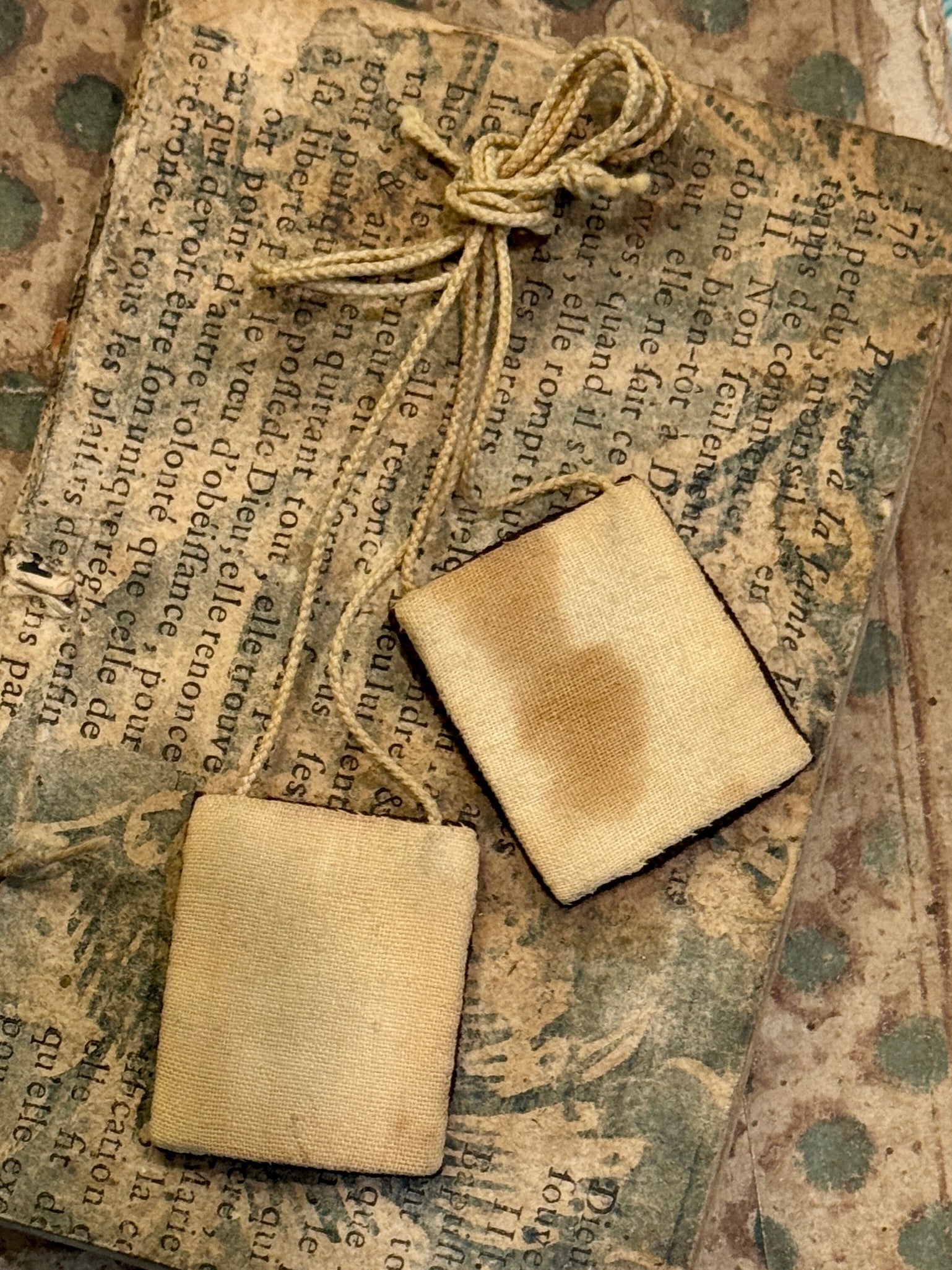 Antique Scapular from France, Italy, and Spain