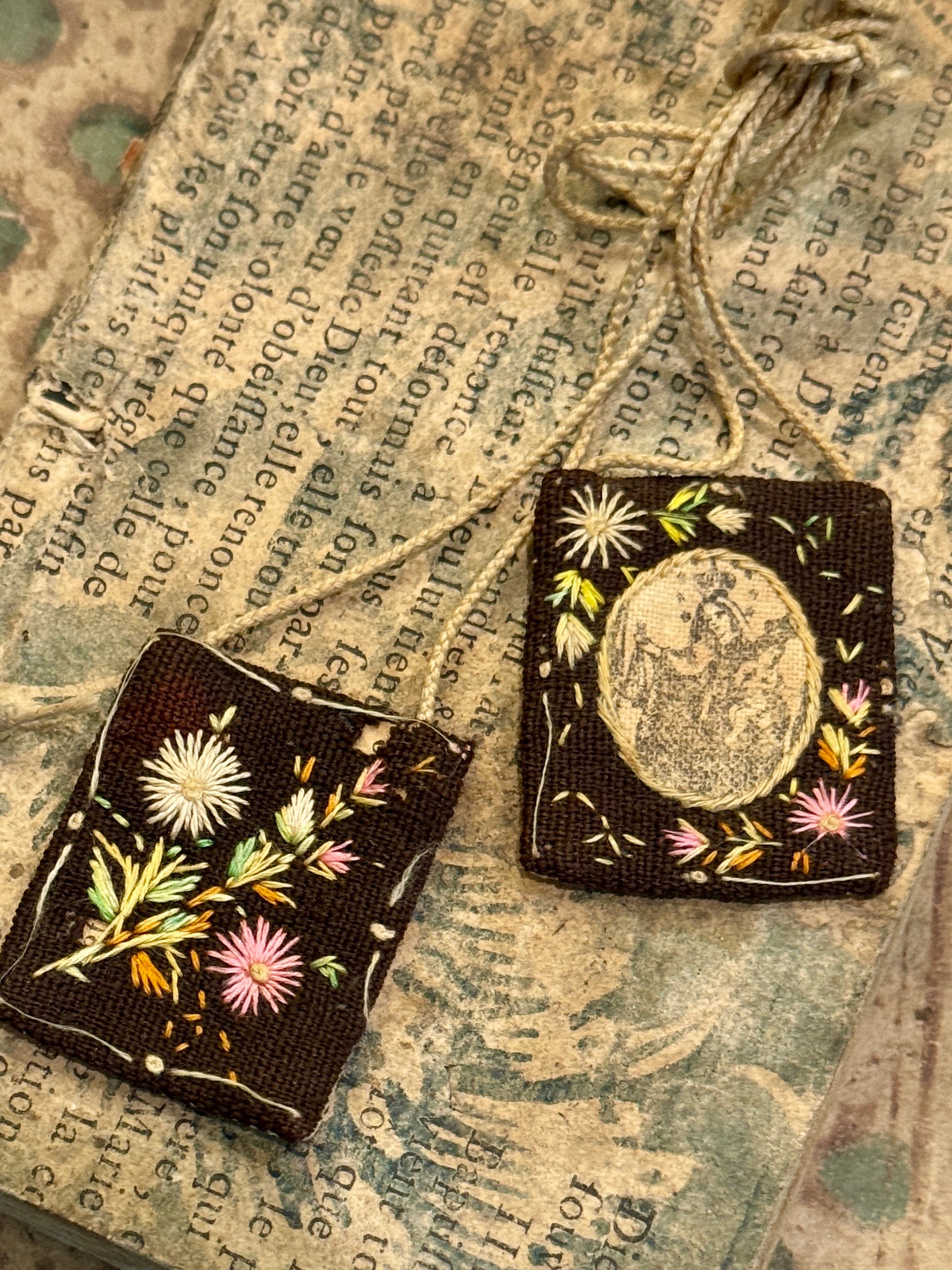 Antique Scapular from France, Italy, and Spain