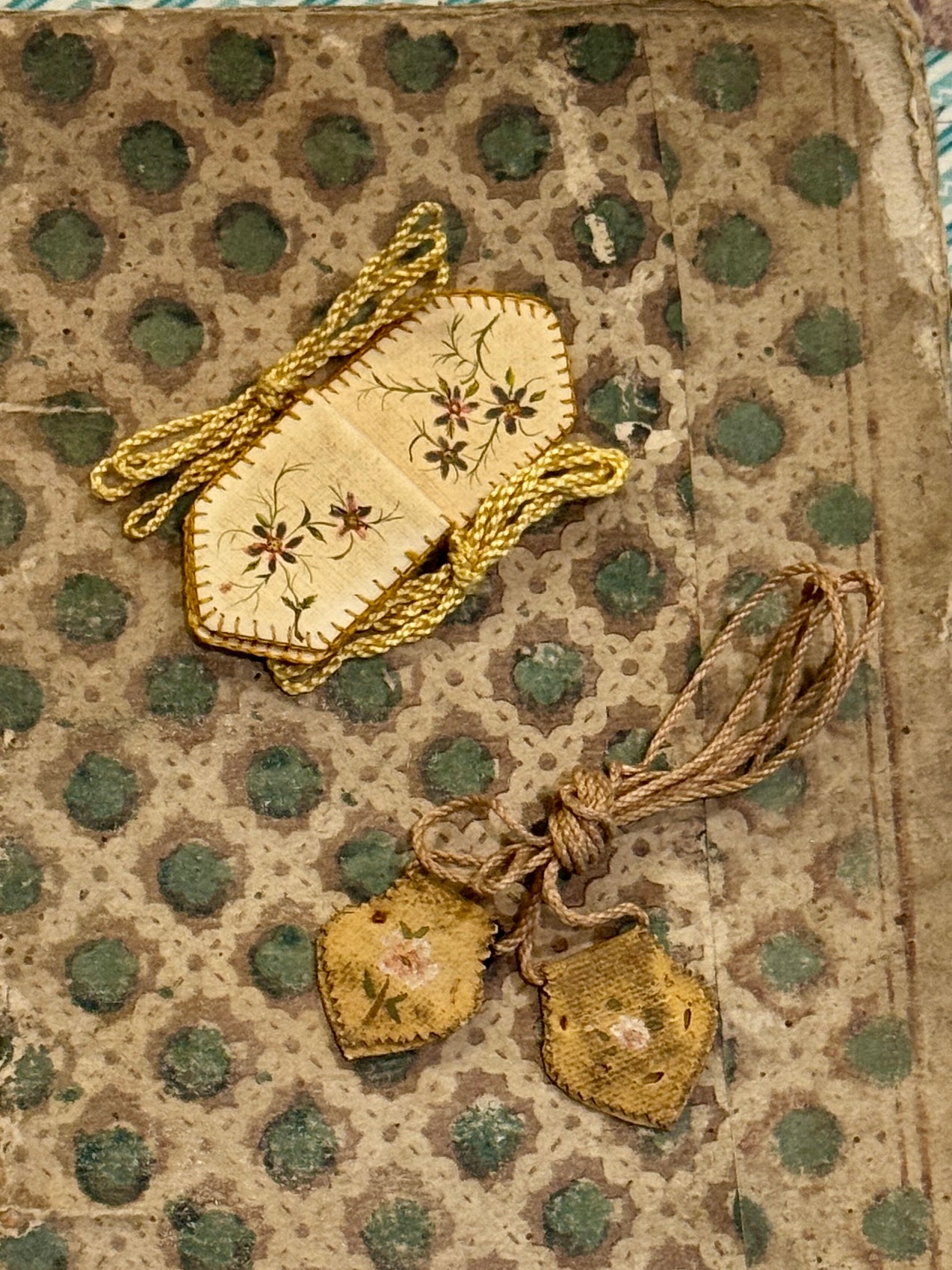 Antique Scapulars from France, Italy, and Spain