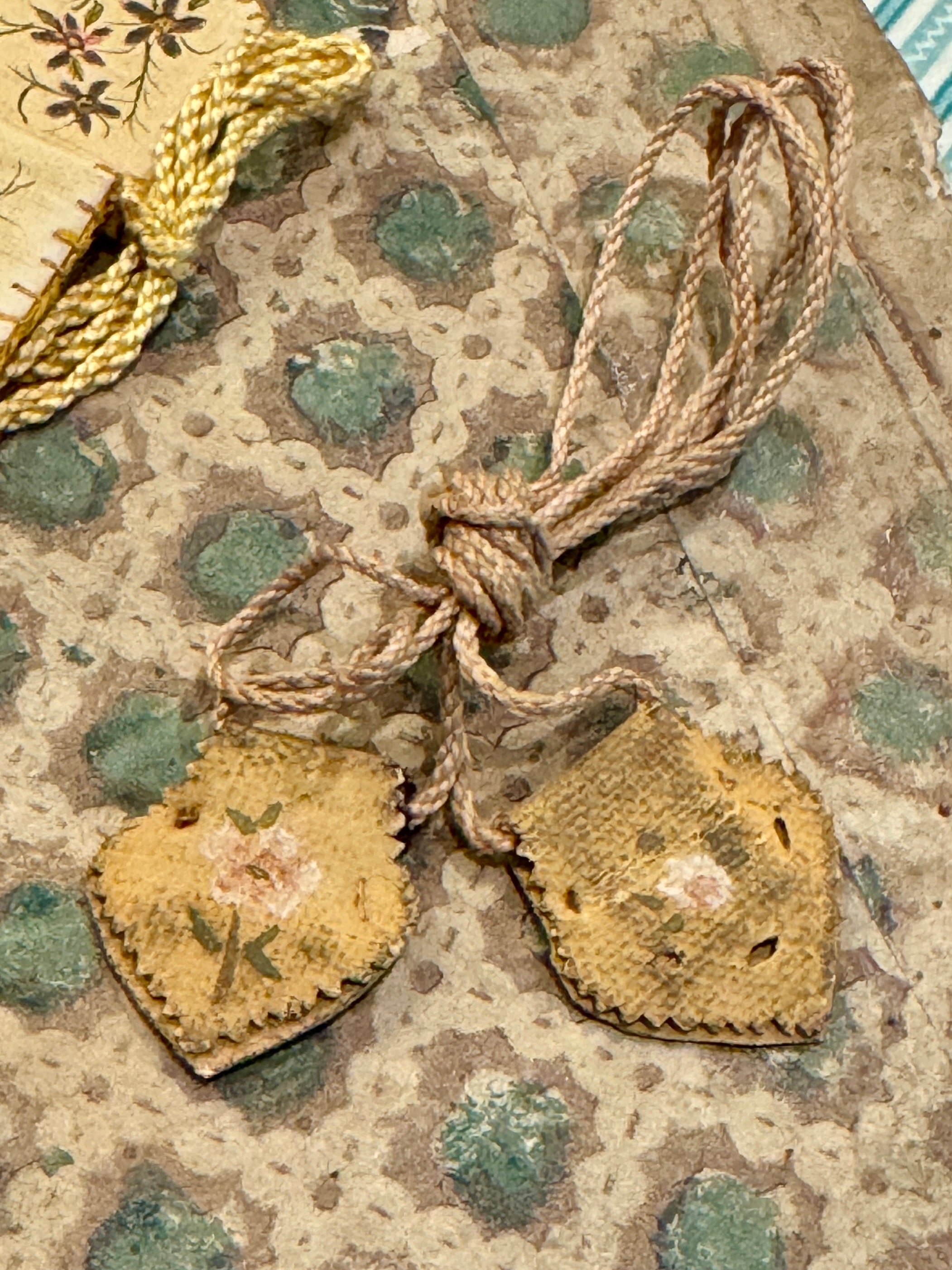 Antique Scapulars from France, Italy, and Spain