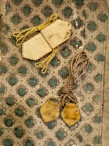 Antique Scapulars from France, Italy, and Spain