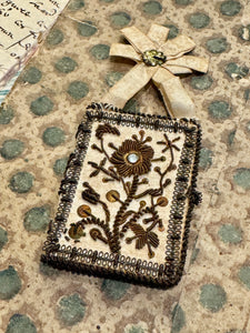 1800s Antique Scapular from France, Italy, or Spain