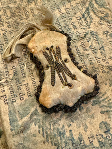 1800s Antique Scapular from France, Italy, or Spain