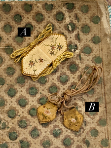 Antique Scapulars from France, Italy, and Spain