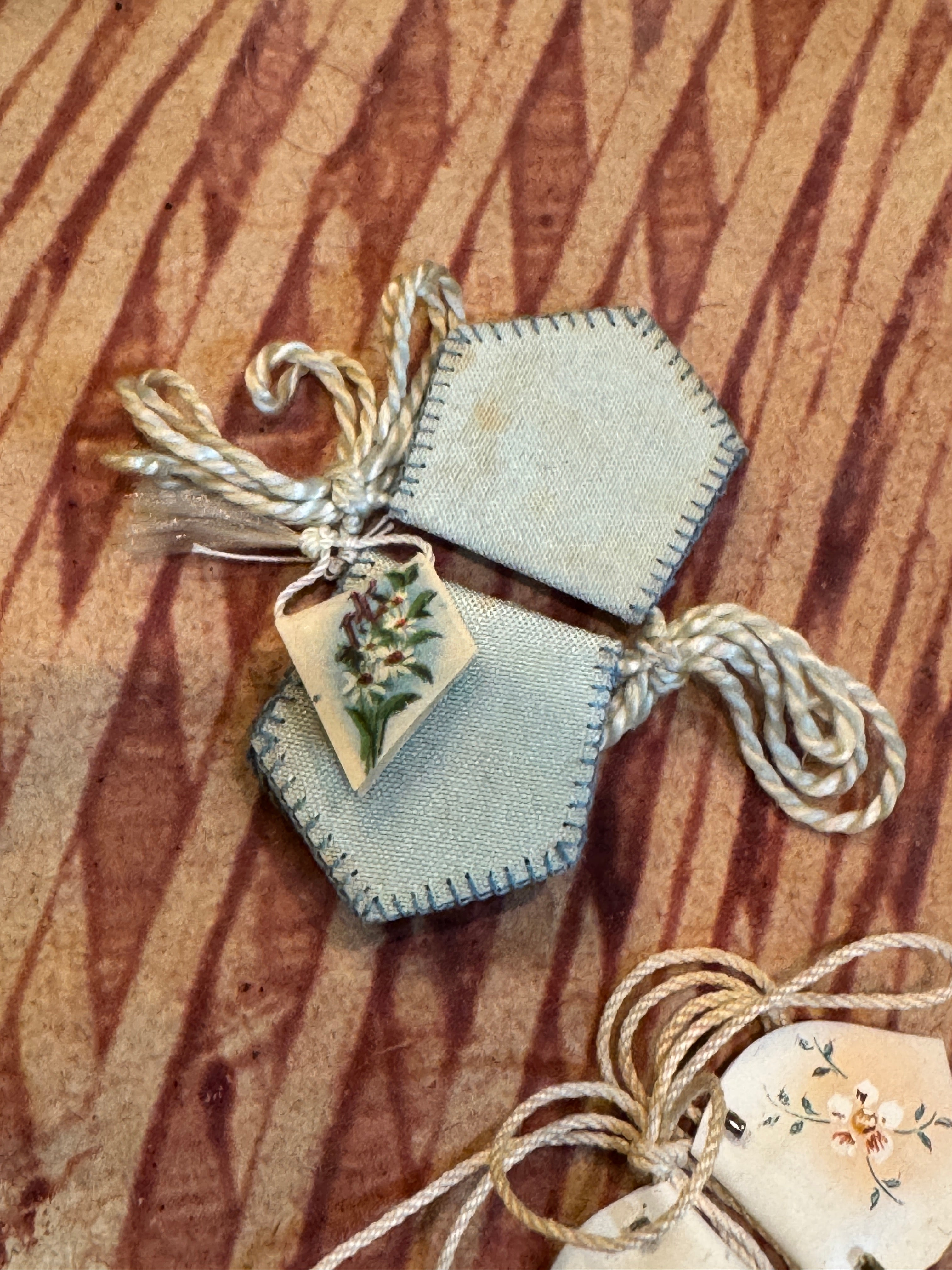 Antique Scapulars from France, Italy, and Spain