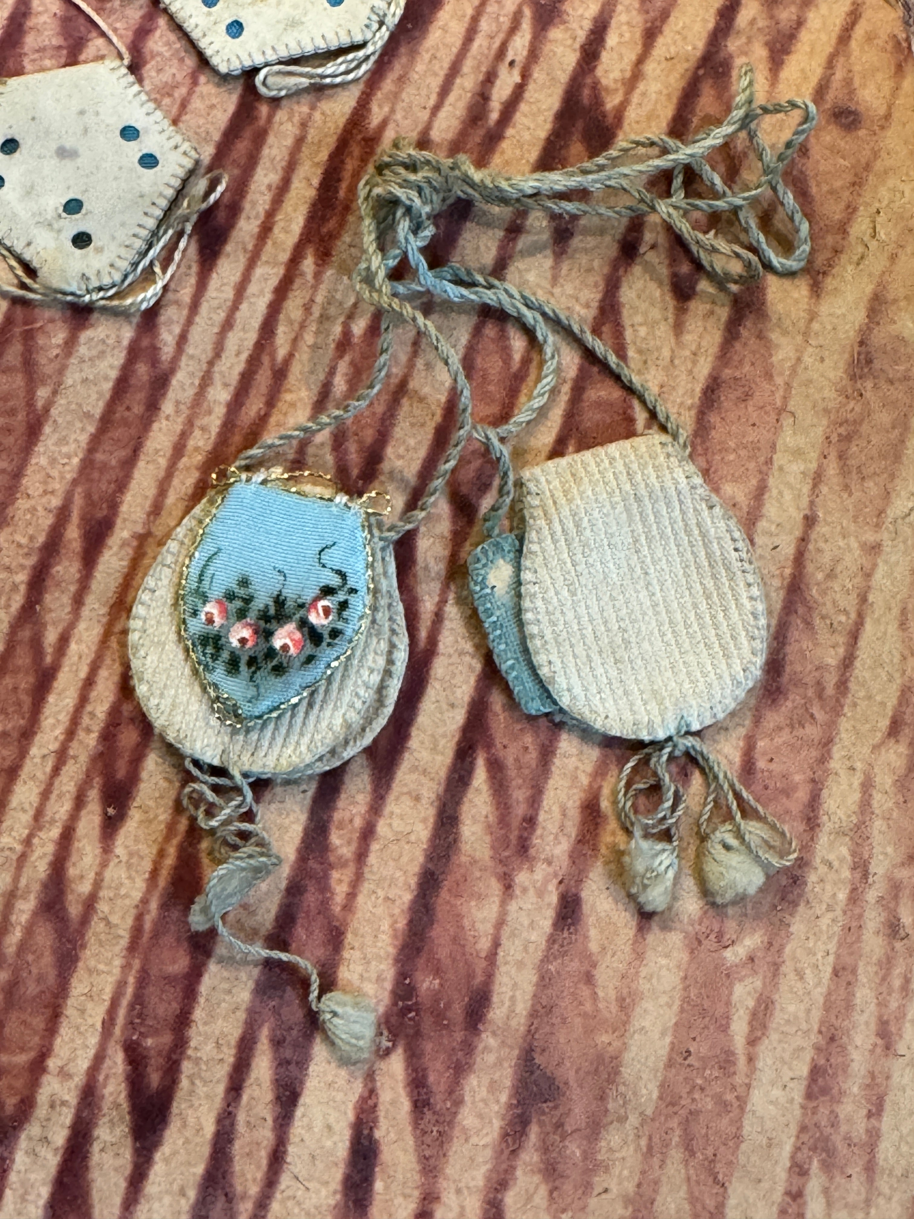 Antique Scapulars from France, Italy, and Spain