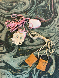 Antique Scapulars from France, Italy, and Spain